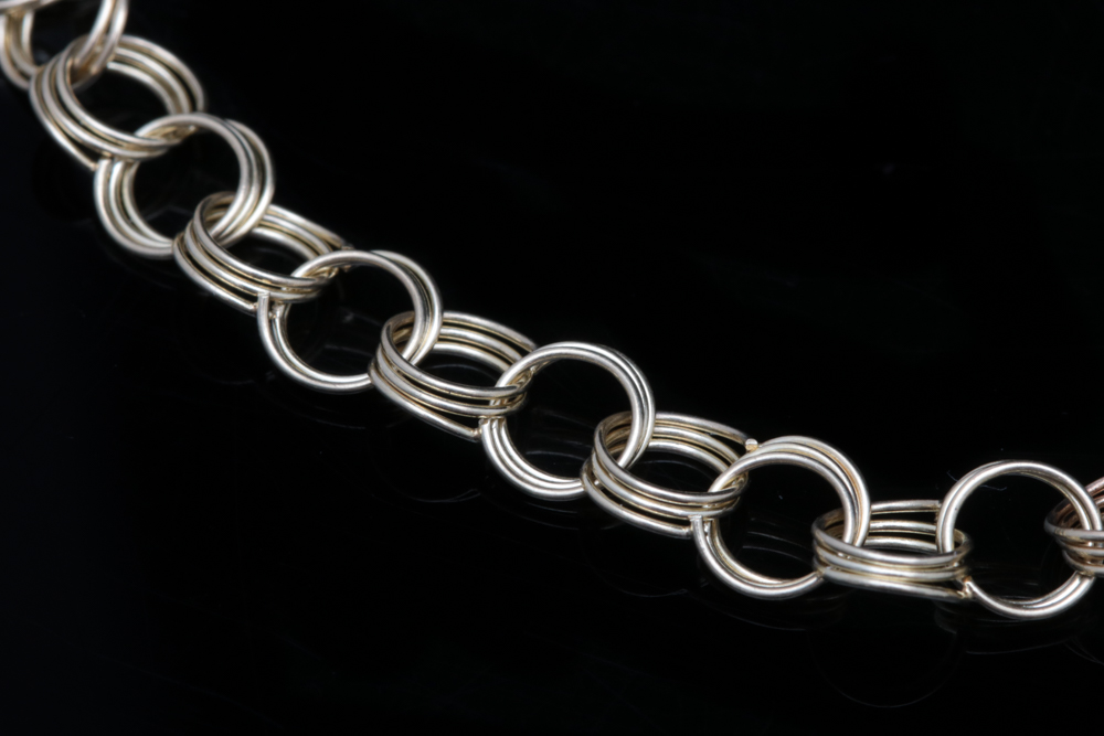 10K Yellow Gold Bracelet with 14K Yellow Gold Baseball Player Charm