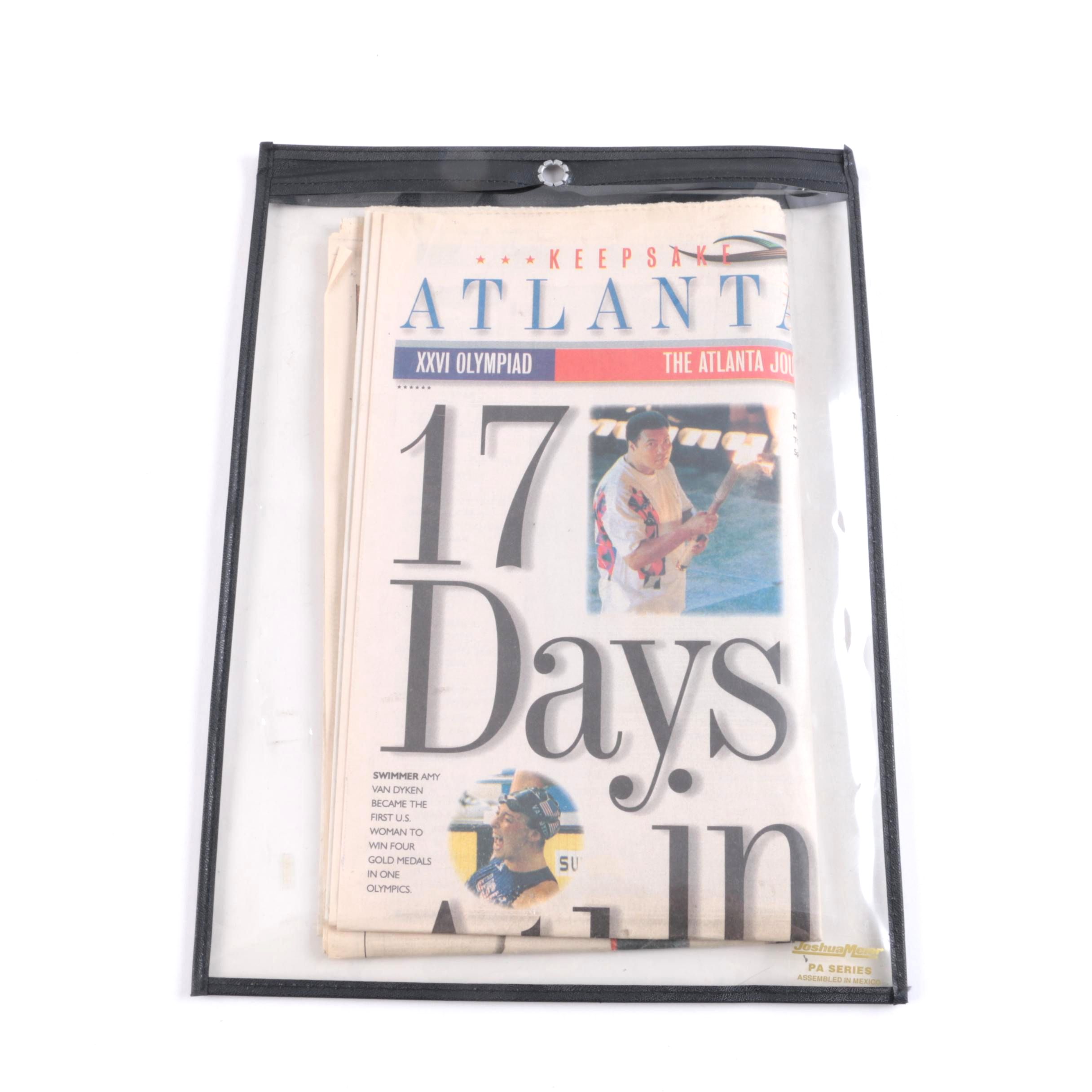 August 1996 Summer Olympics Issue of the "Atlanta Journal-Constitution"