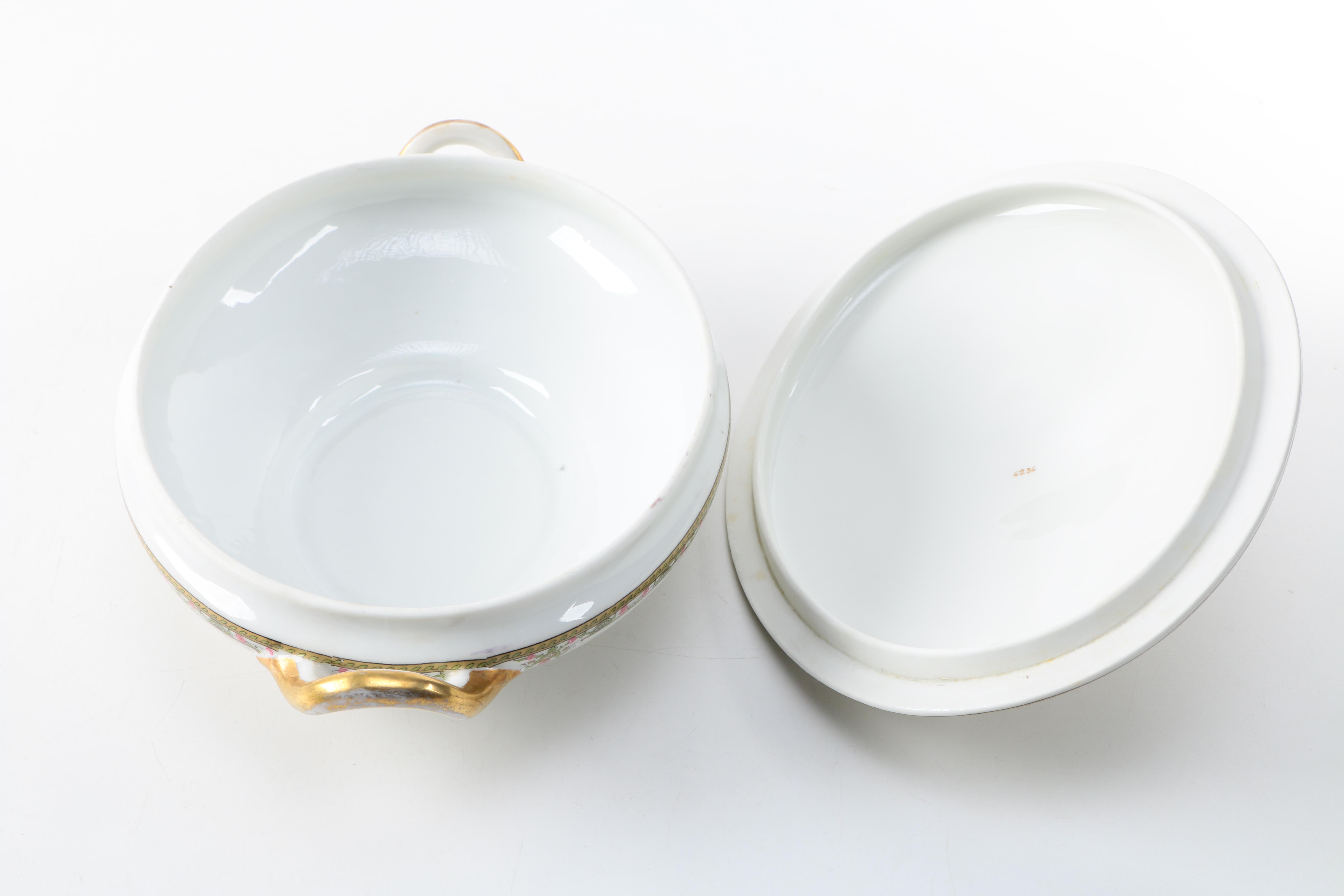 Limoges France Assorted Serving Ware