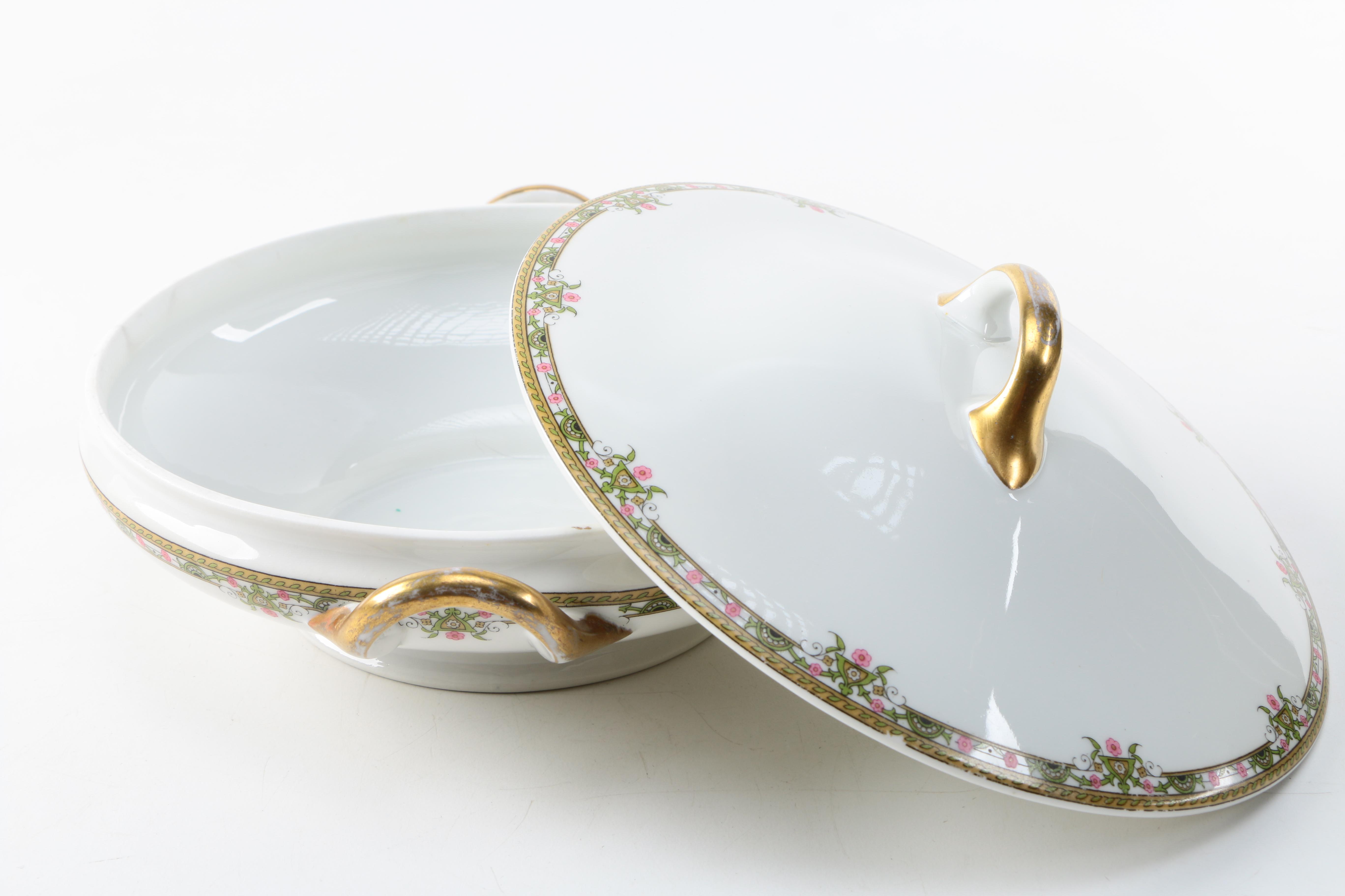 Limoges France Assorted Serving Ware