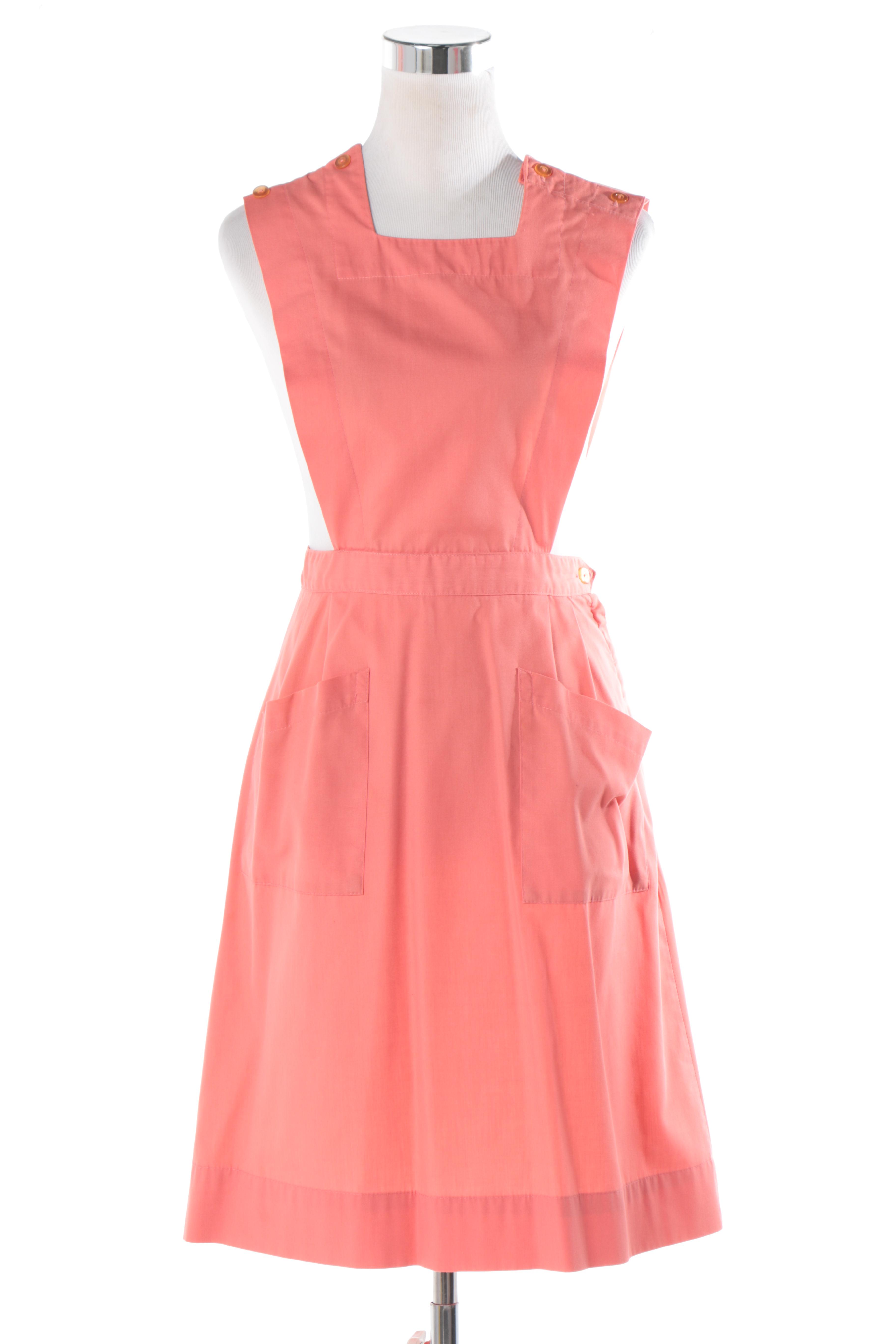 Circa 1960s Candy Striper Uniform Pinafores