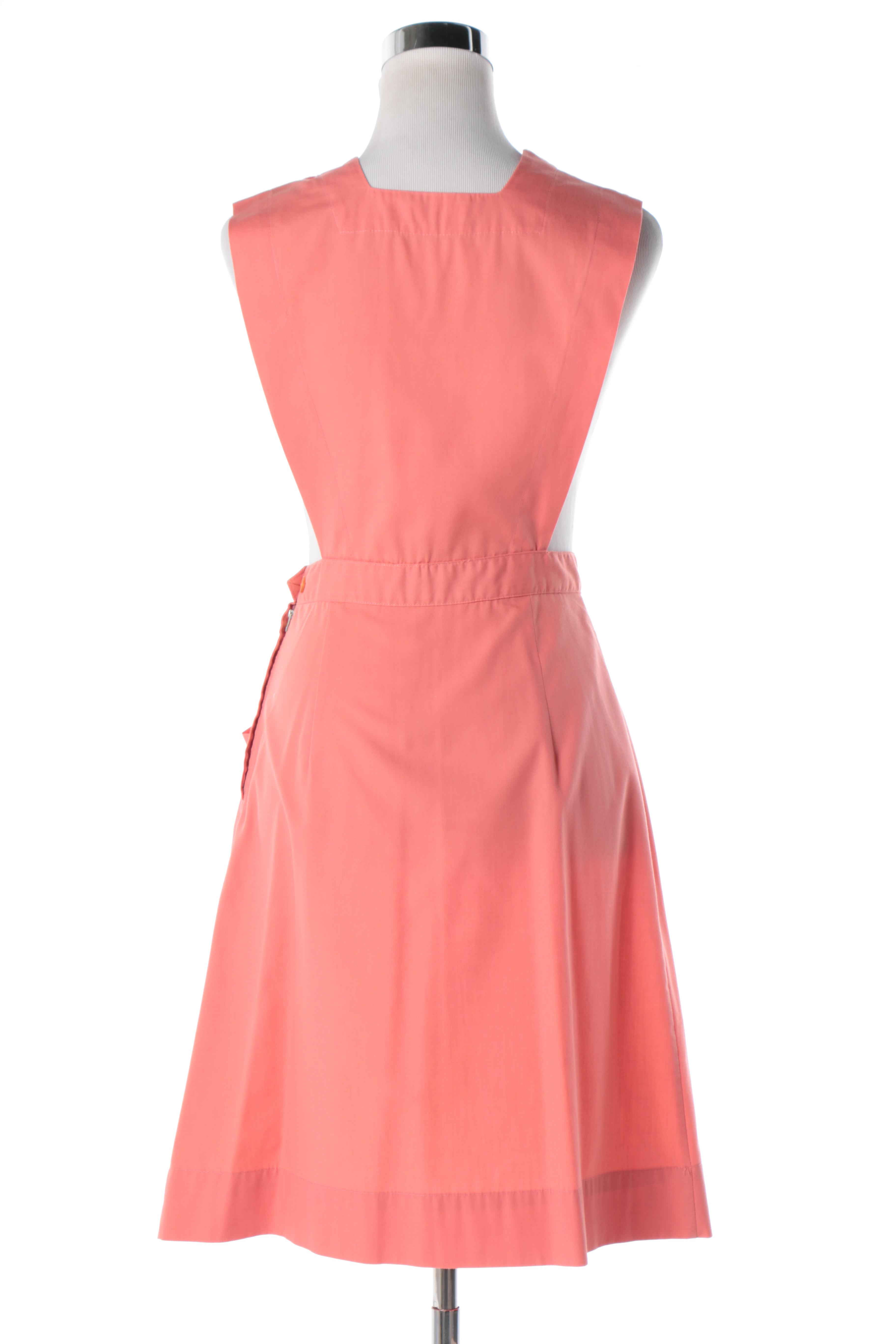 Circa 1960s Candy Striper Uniform Pinafores