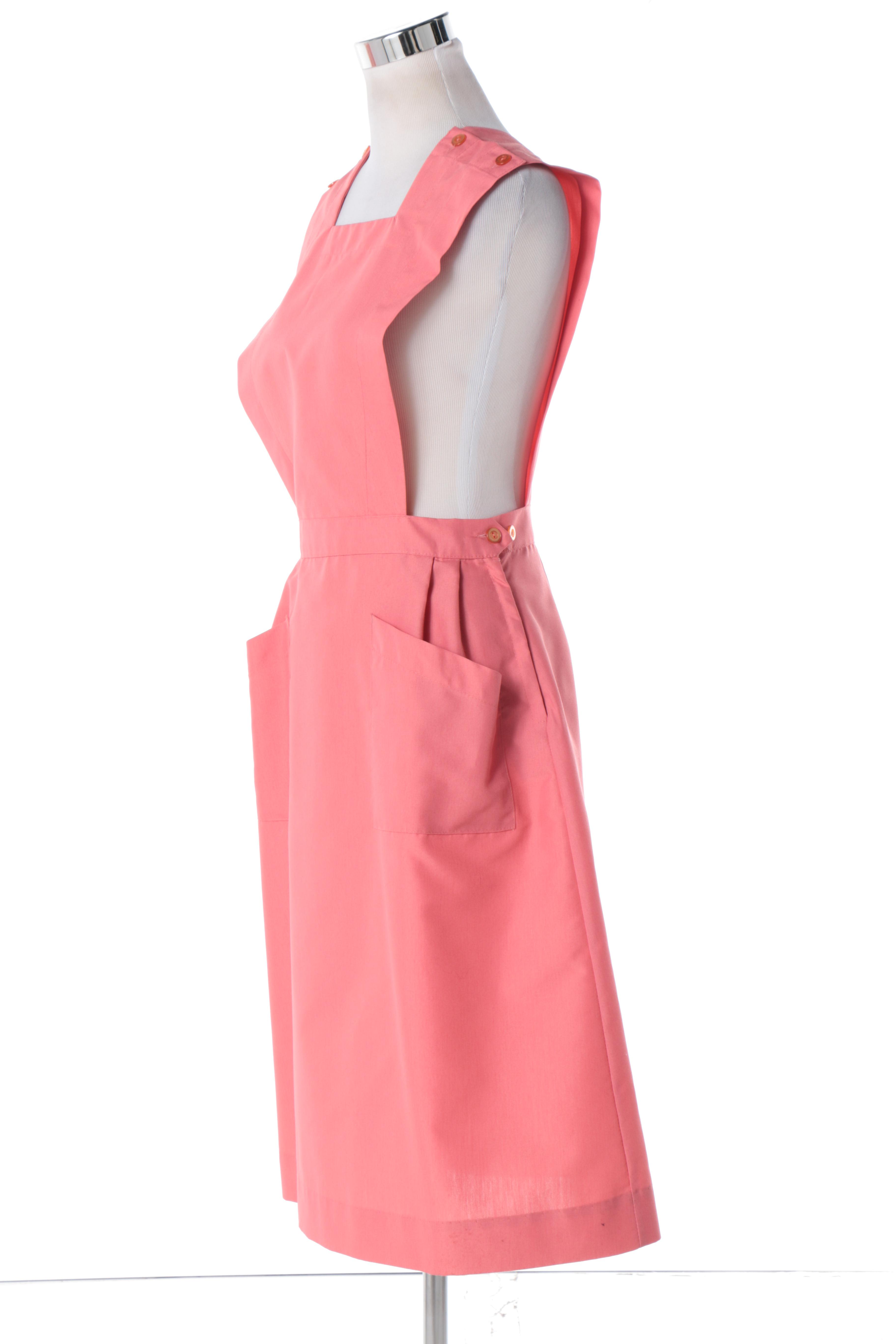 Circa 1960s Candy Striper Uniform Pinafores