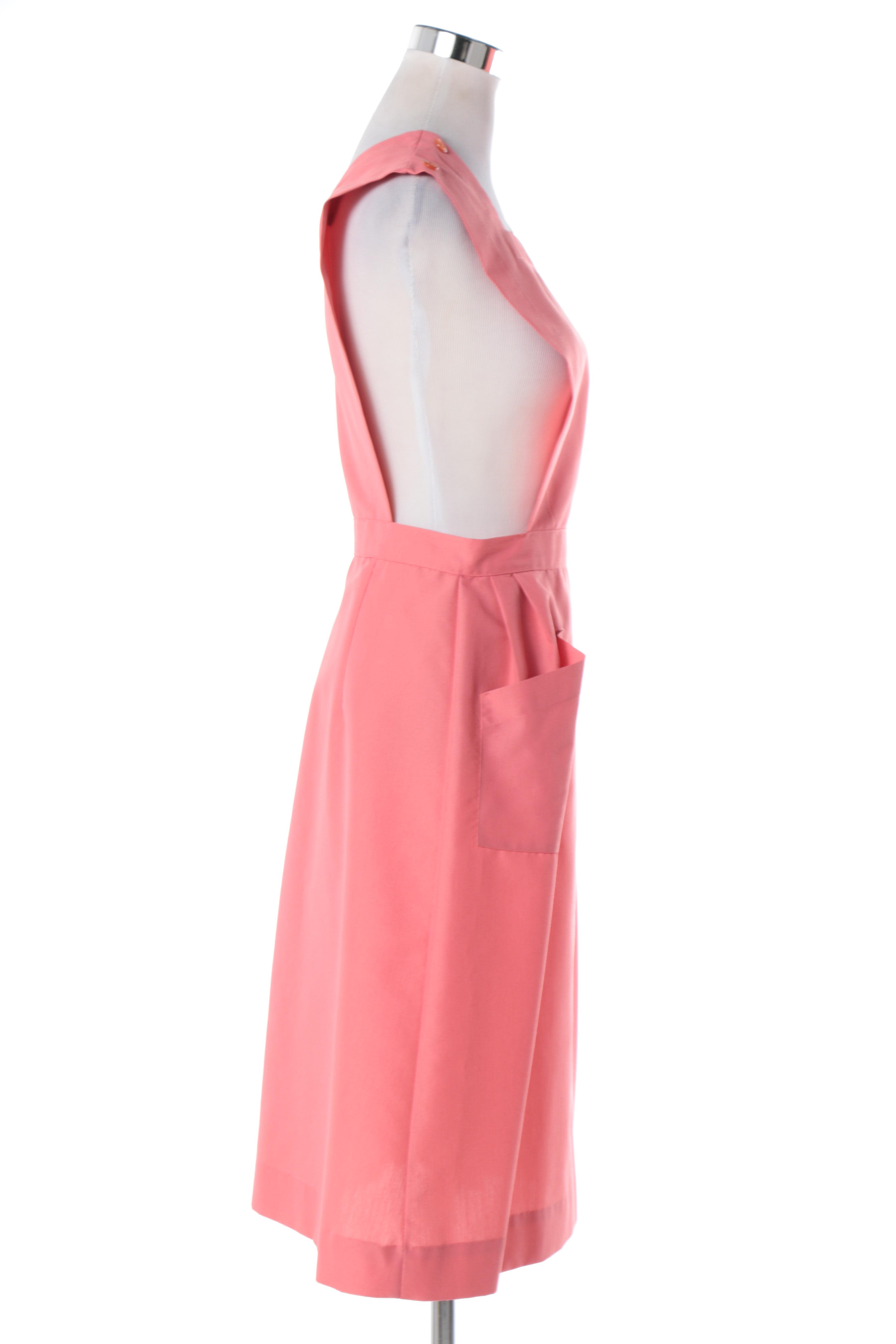 Circa 1960s Candy Striper Uniform Pinafores