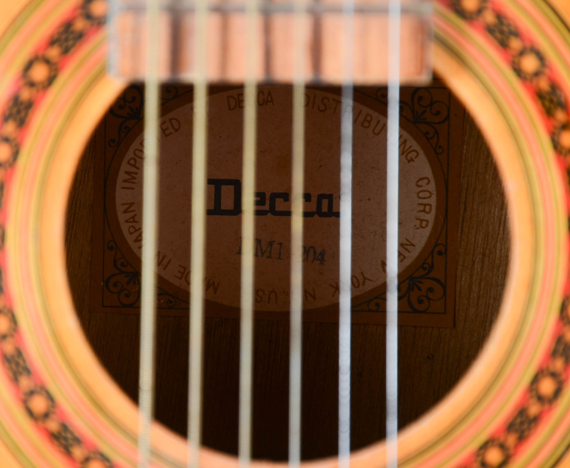 Vintage Decca Acoustic Guitar