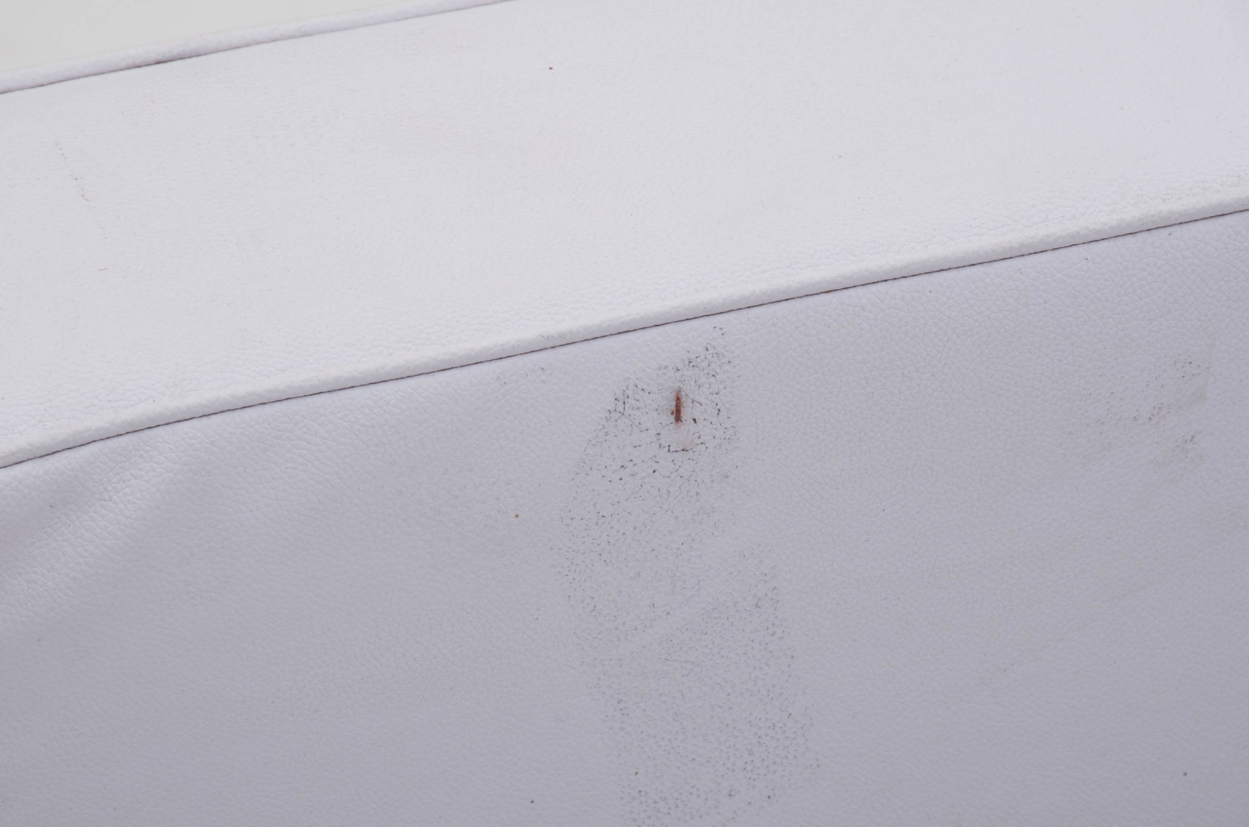 Mid Century Modern LC2 Petit White Leather Loveseat