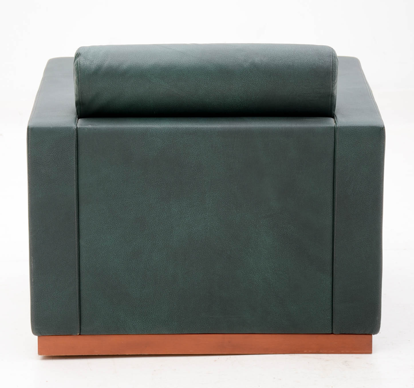 Pair of Mid Century Modern Style Green Armchairs