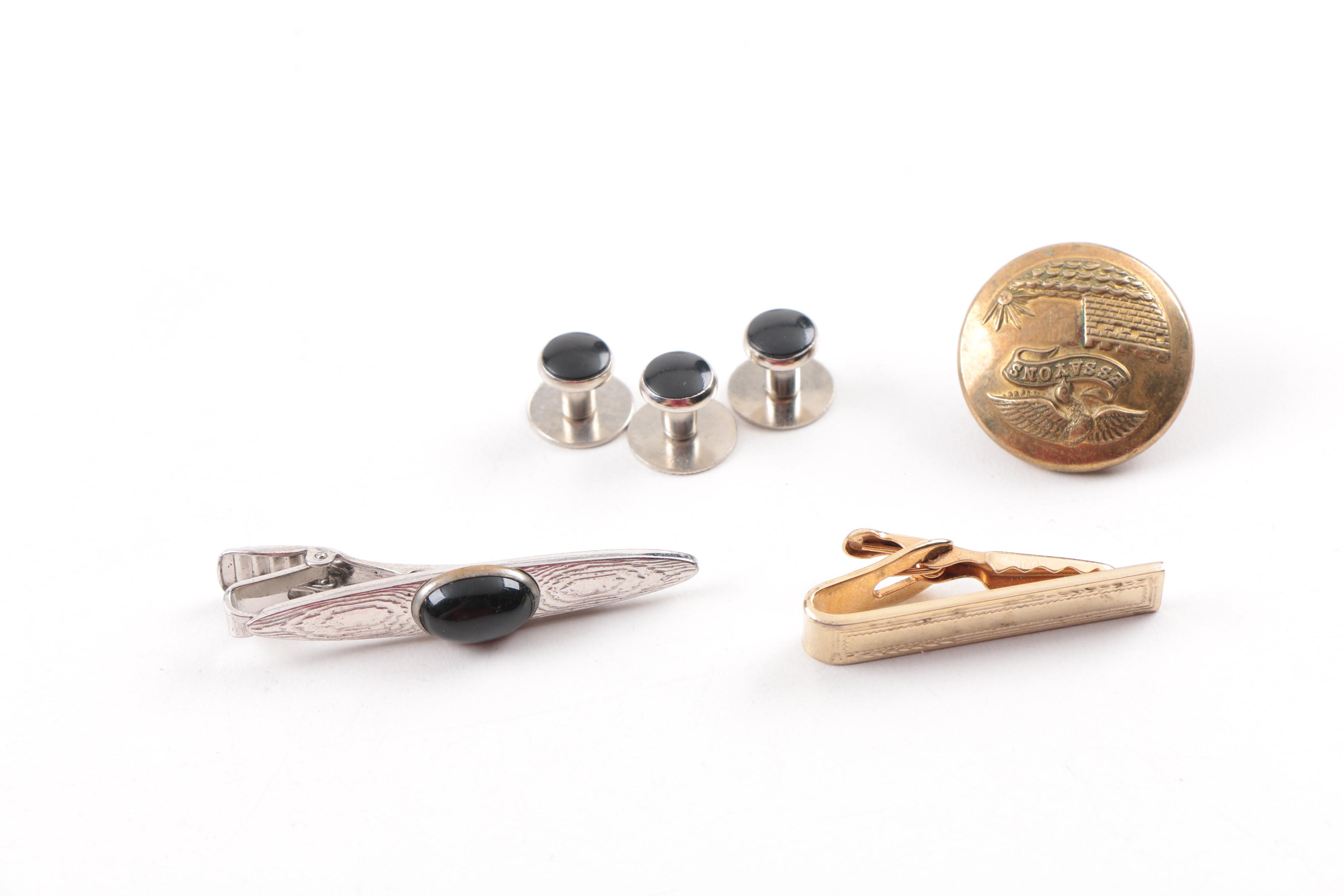 Assorted Cufflinks and Accessories