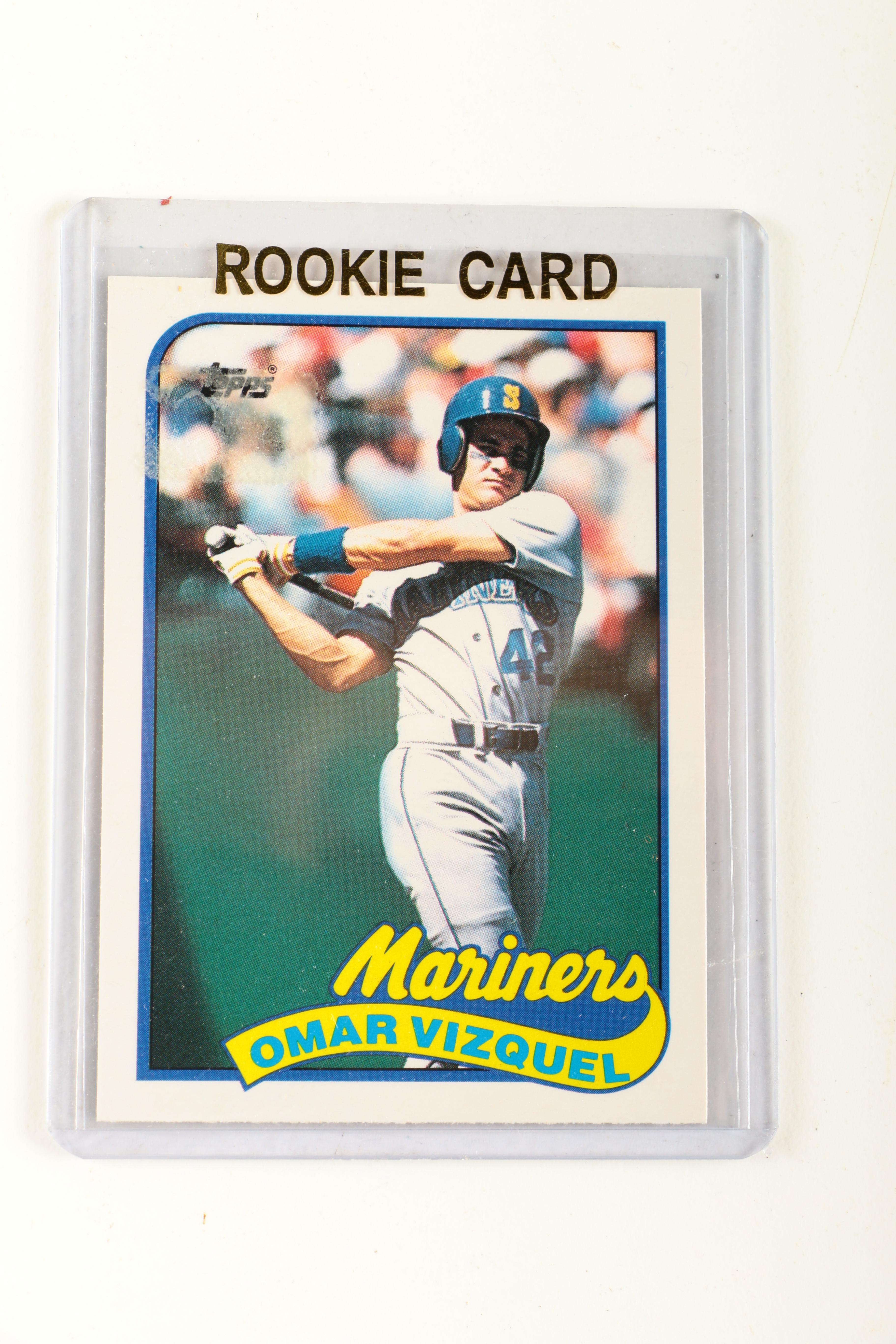 Collection of Baseball Rookie Cards Including Ken Griffey Jr. and Barry Bonds