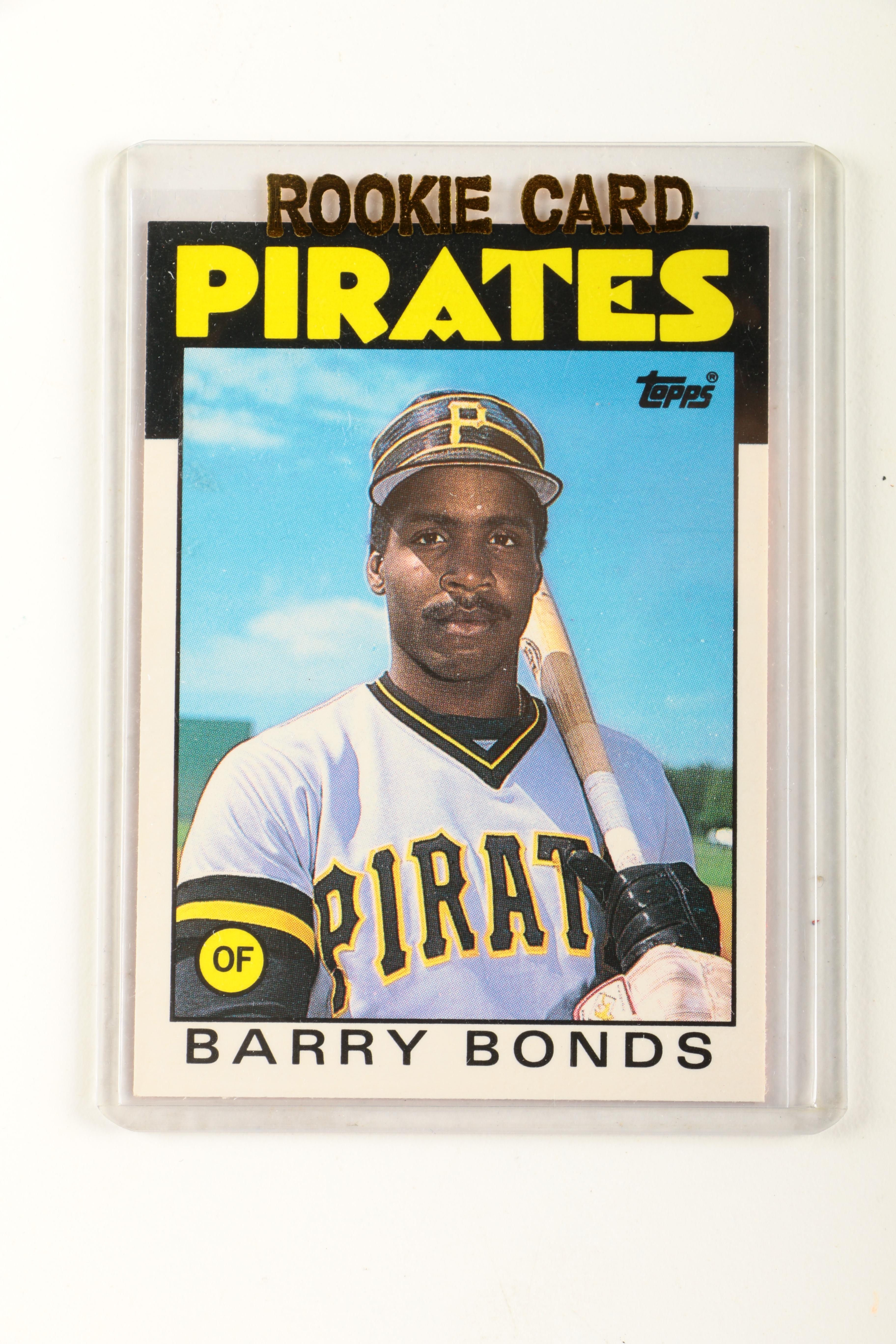 Collection of Baseball Rookie Cards Including Ken Griffey Jr. and Barry Bonds