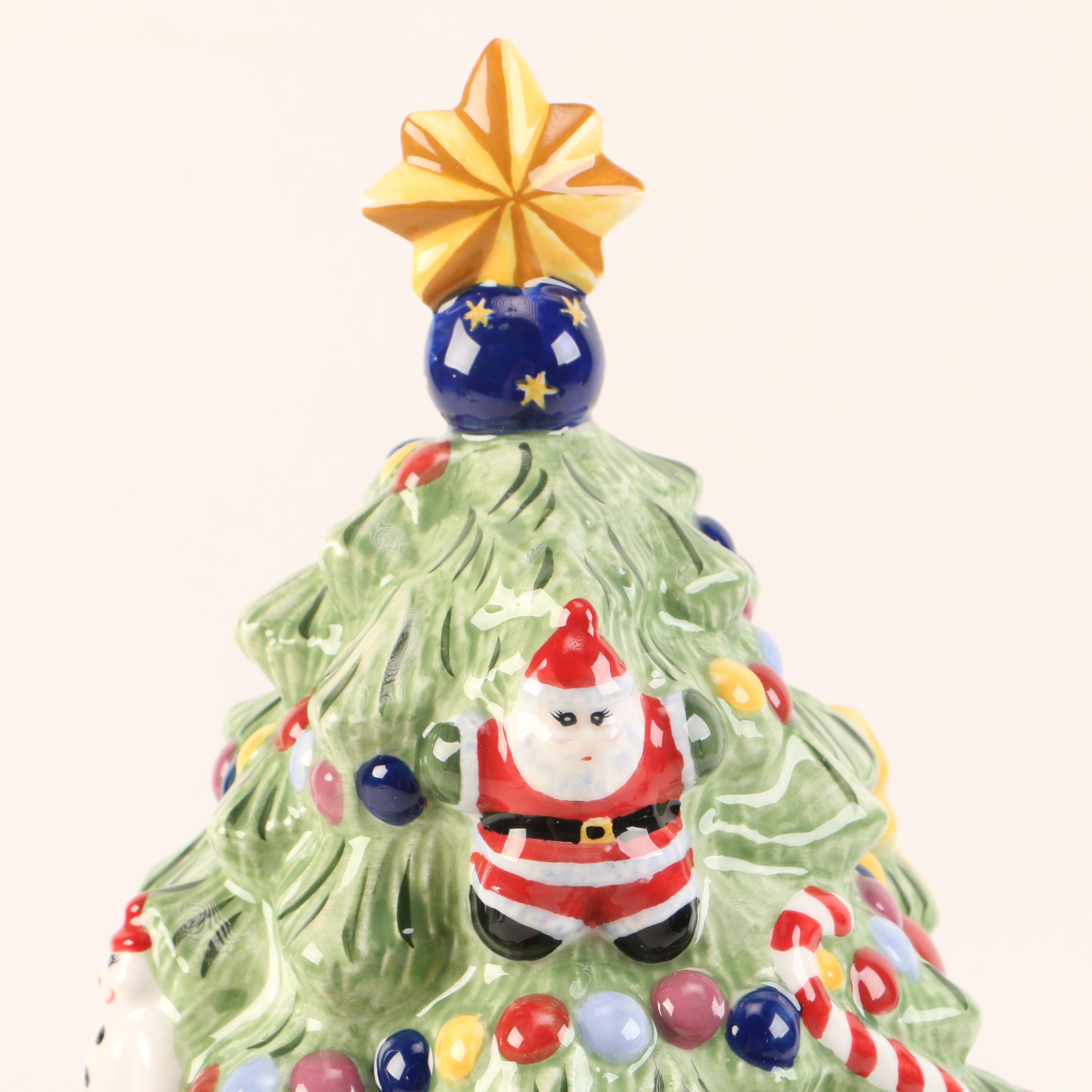 Christopher Radko New Christmas Traditions Cookie Jar