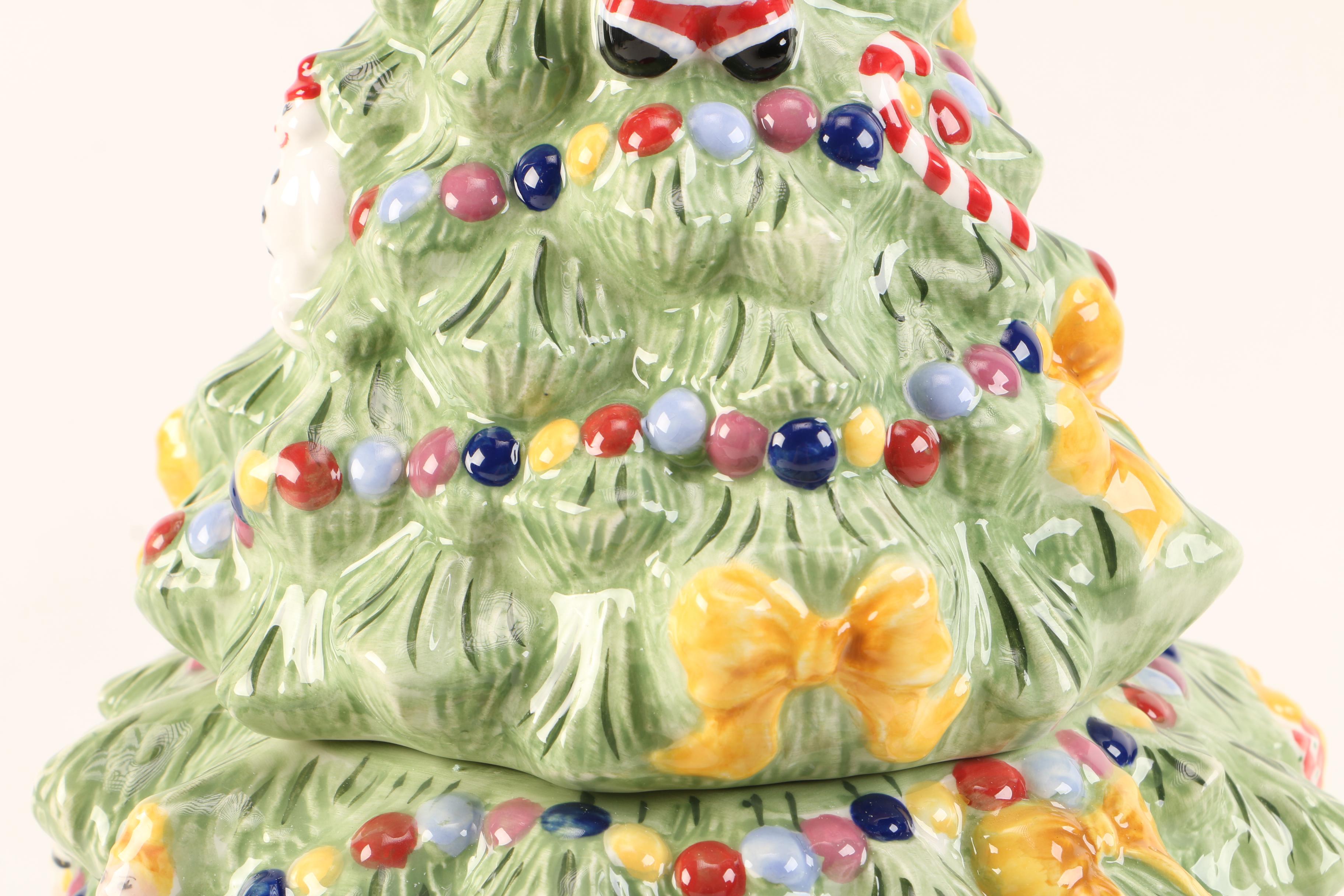 Christopher Radko New Christmas Traditions Cookie Jar