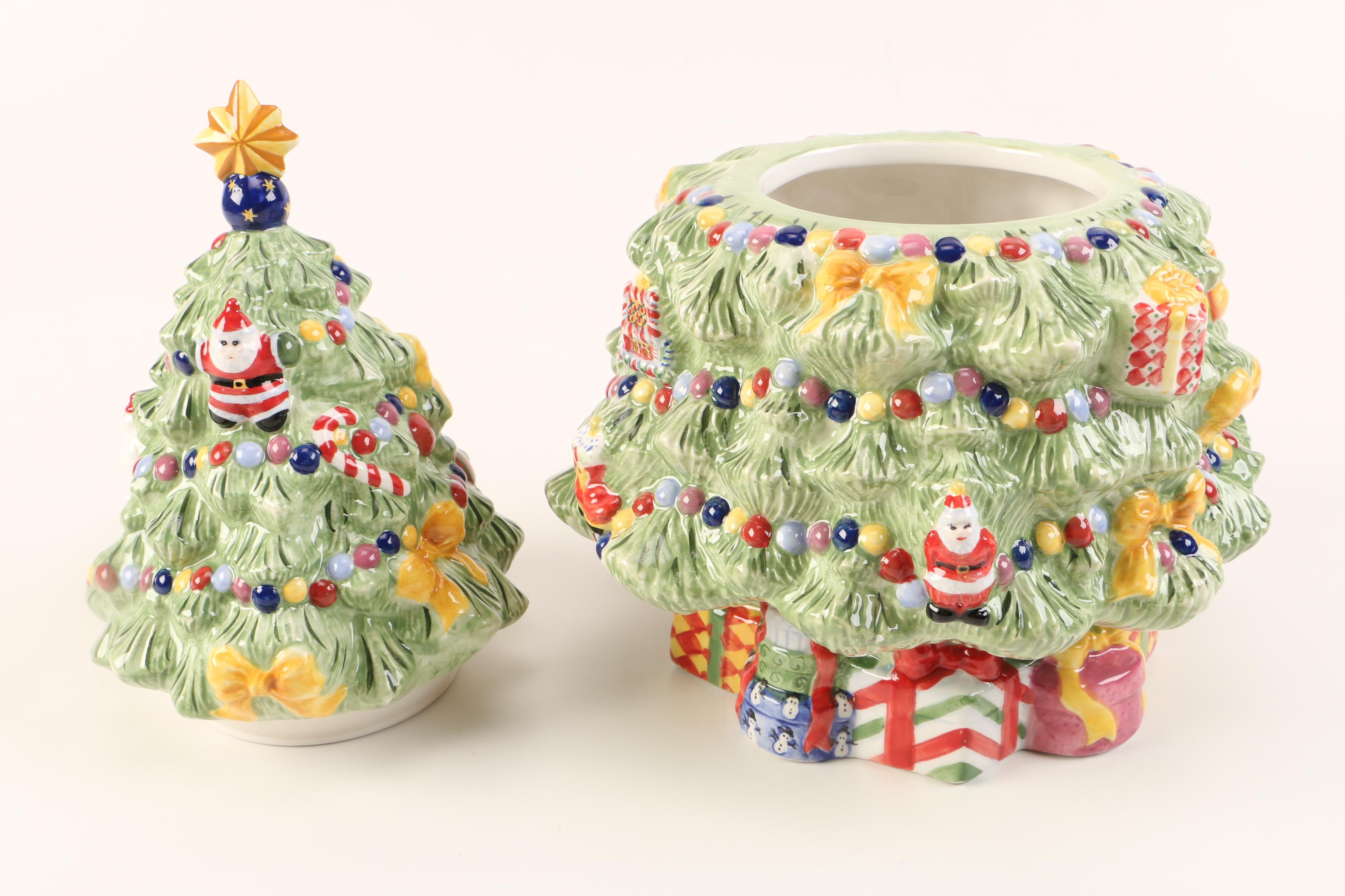 Christopher Radko New Christmas Traditions Cookie Jar