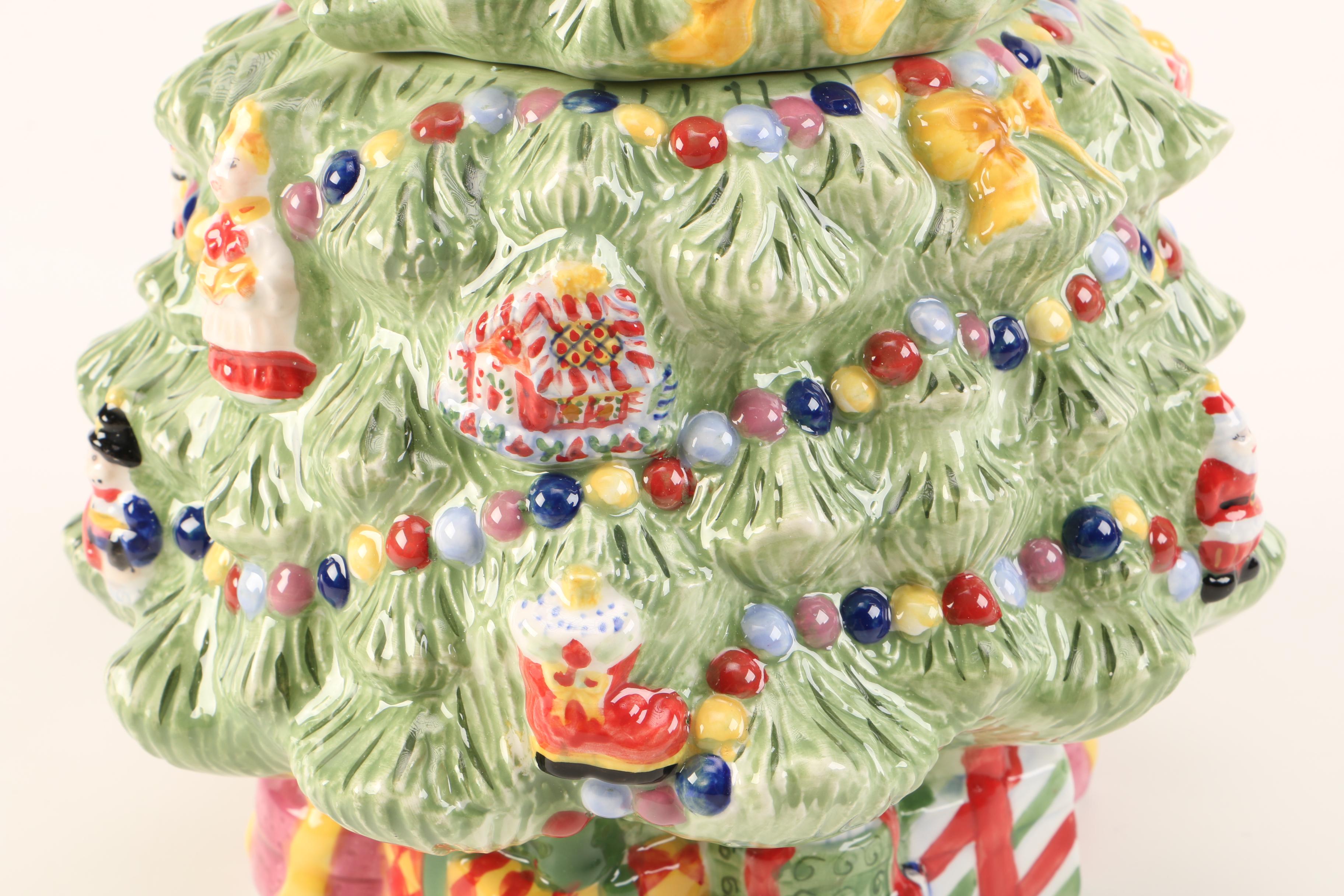 Christopher Radko New Christmas Traditions Cookie Jar