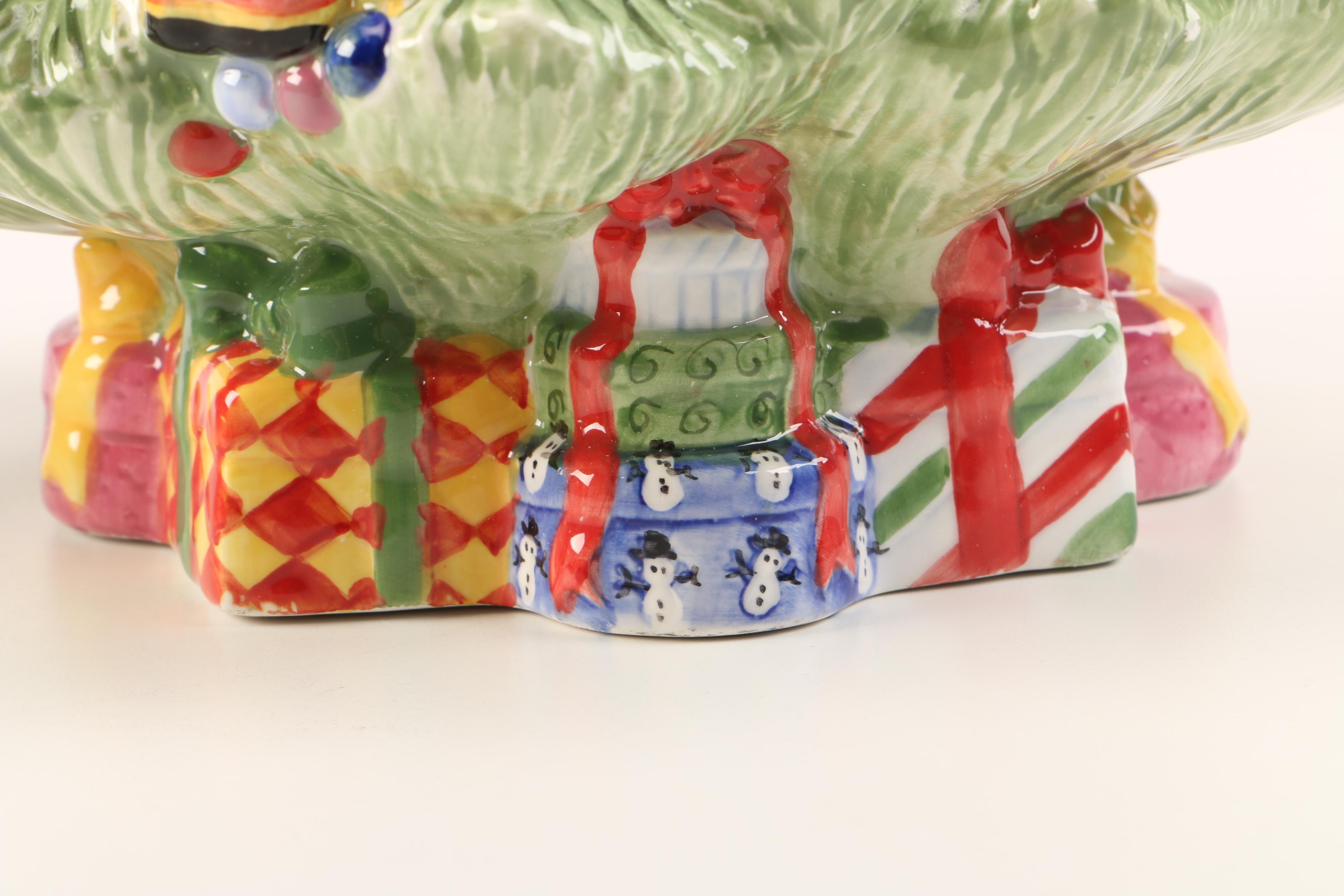 Christopher Radko New Christmas Traditions Cookie Jar