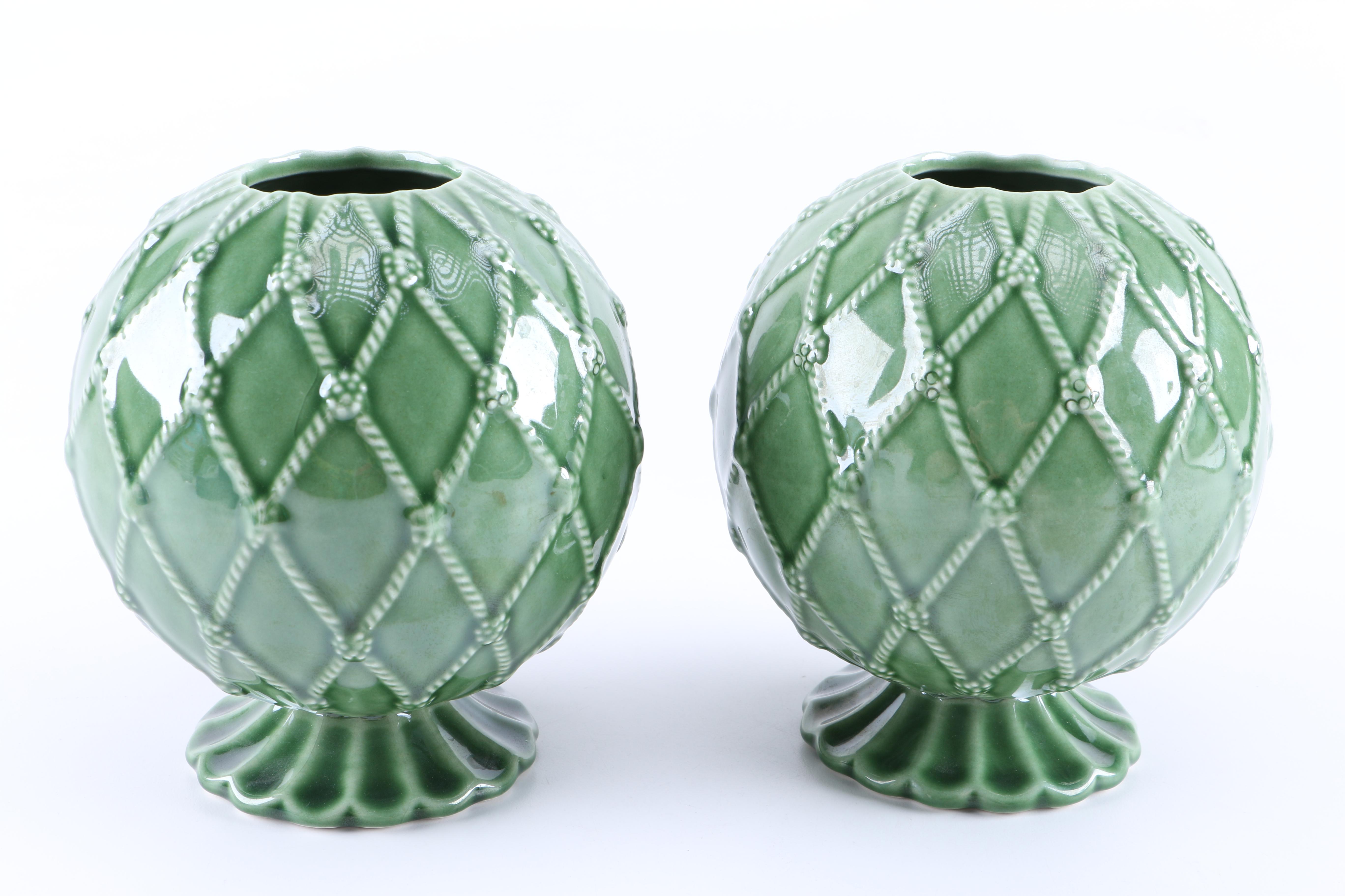 Pair of Juliska vases