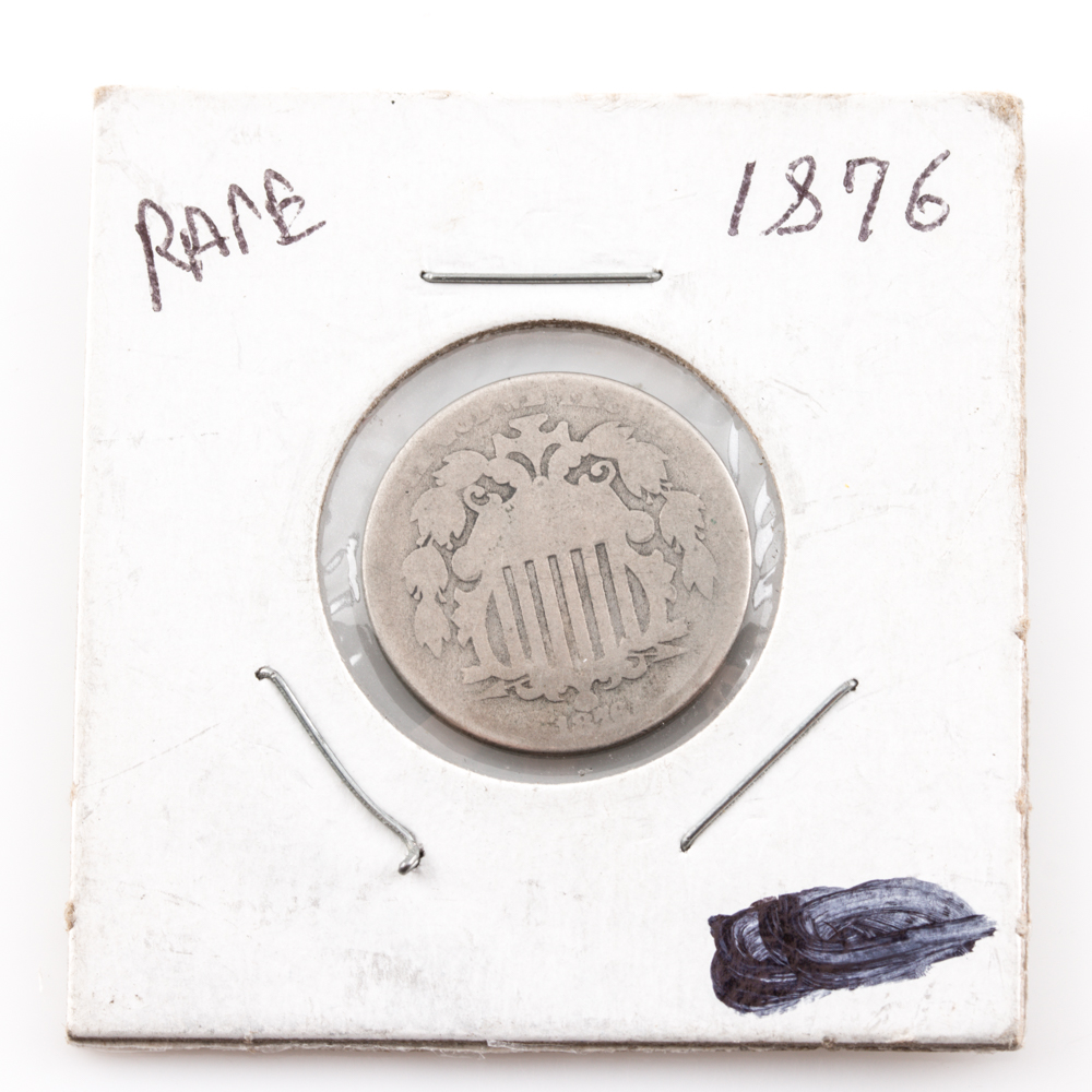 1876 Shield Nickel