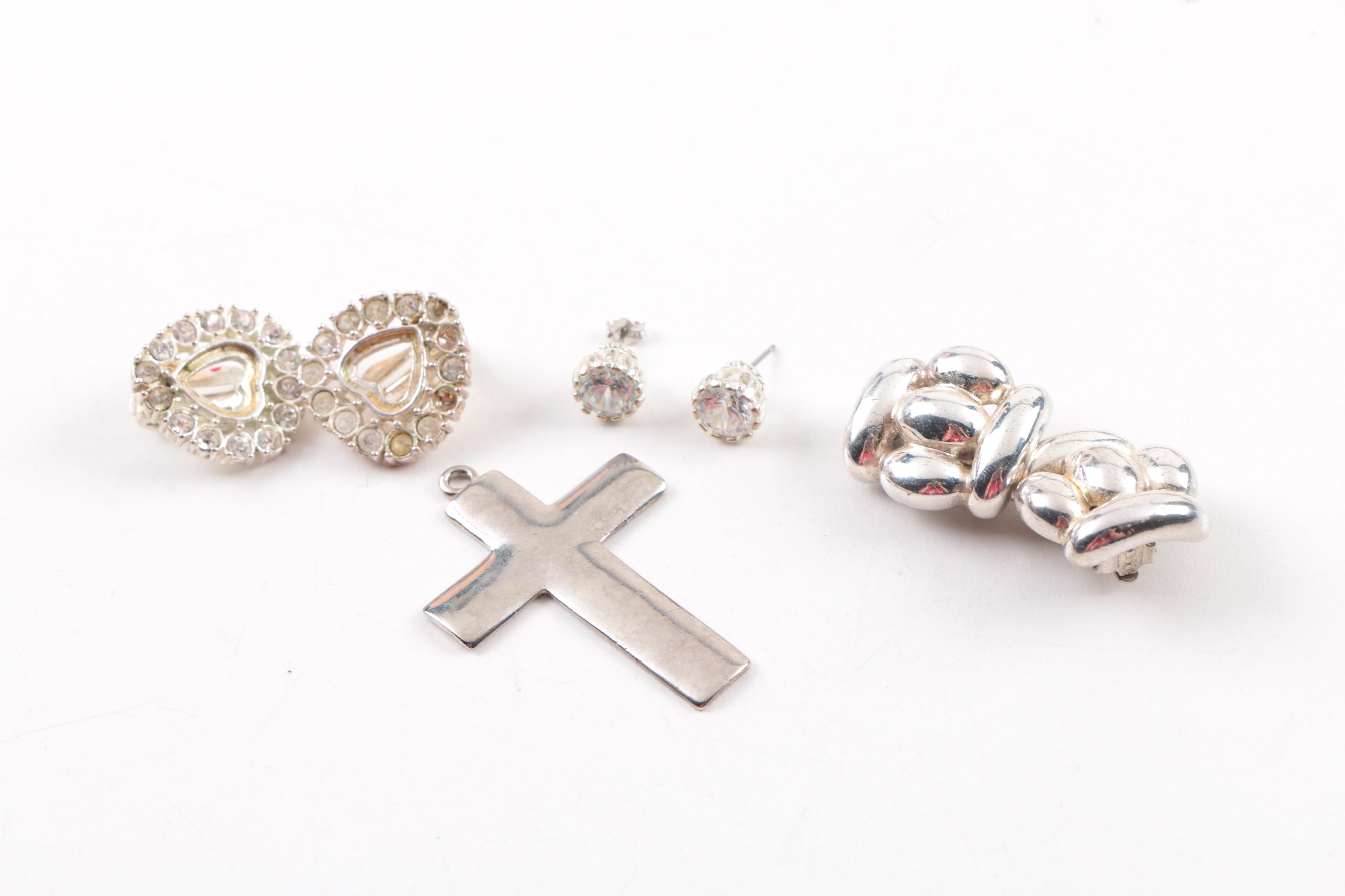 Silver Tone Costume Jewelry