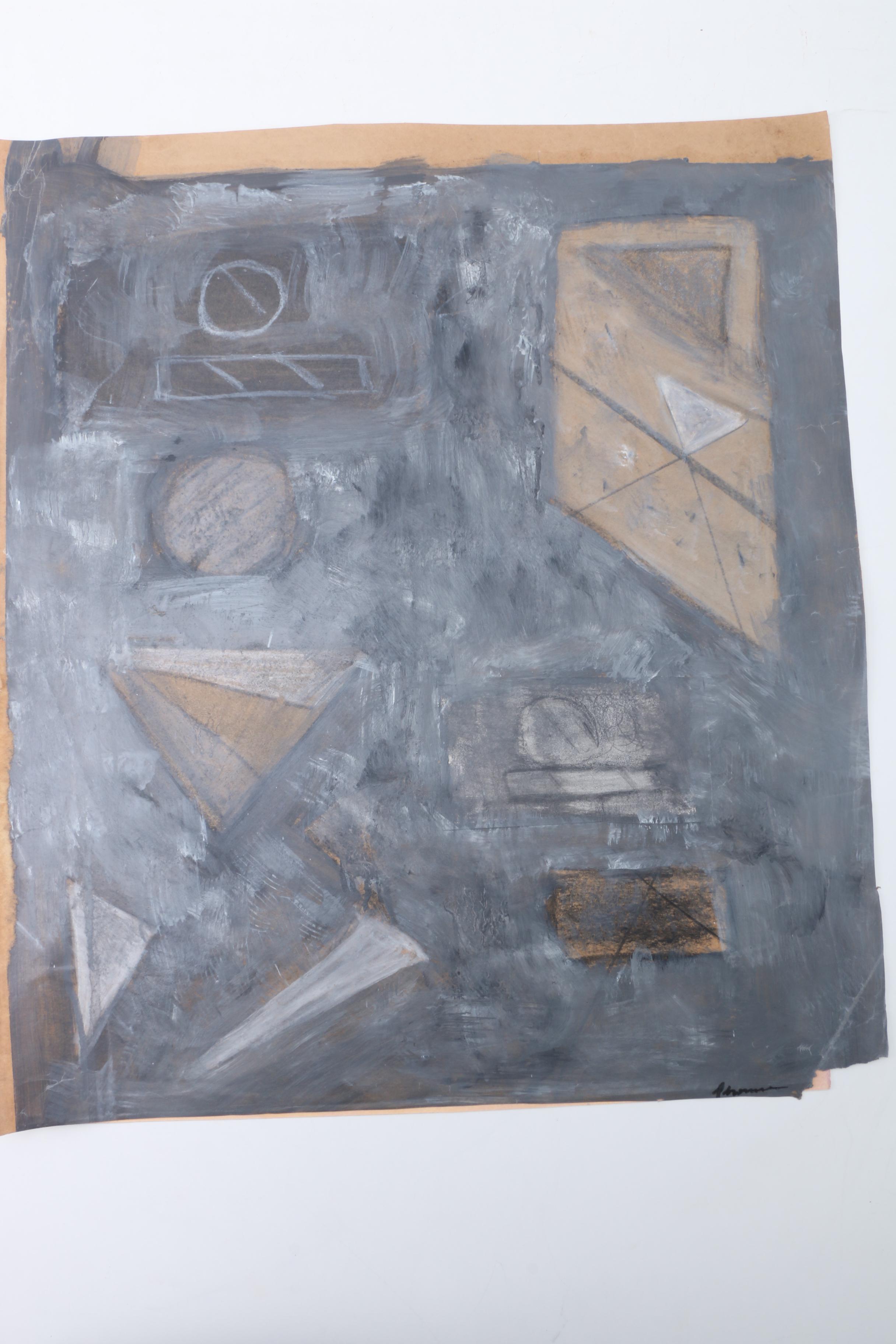 Collection of Felix Bronner Abstract Paintings on Paper