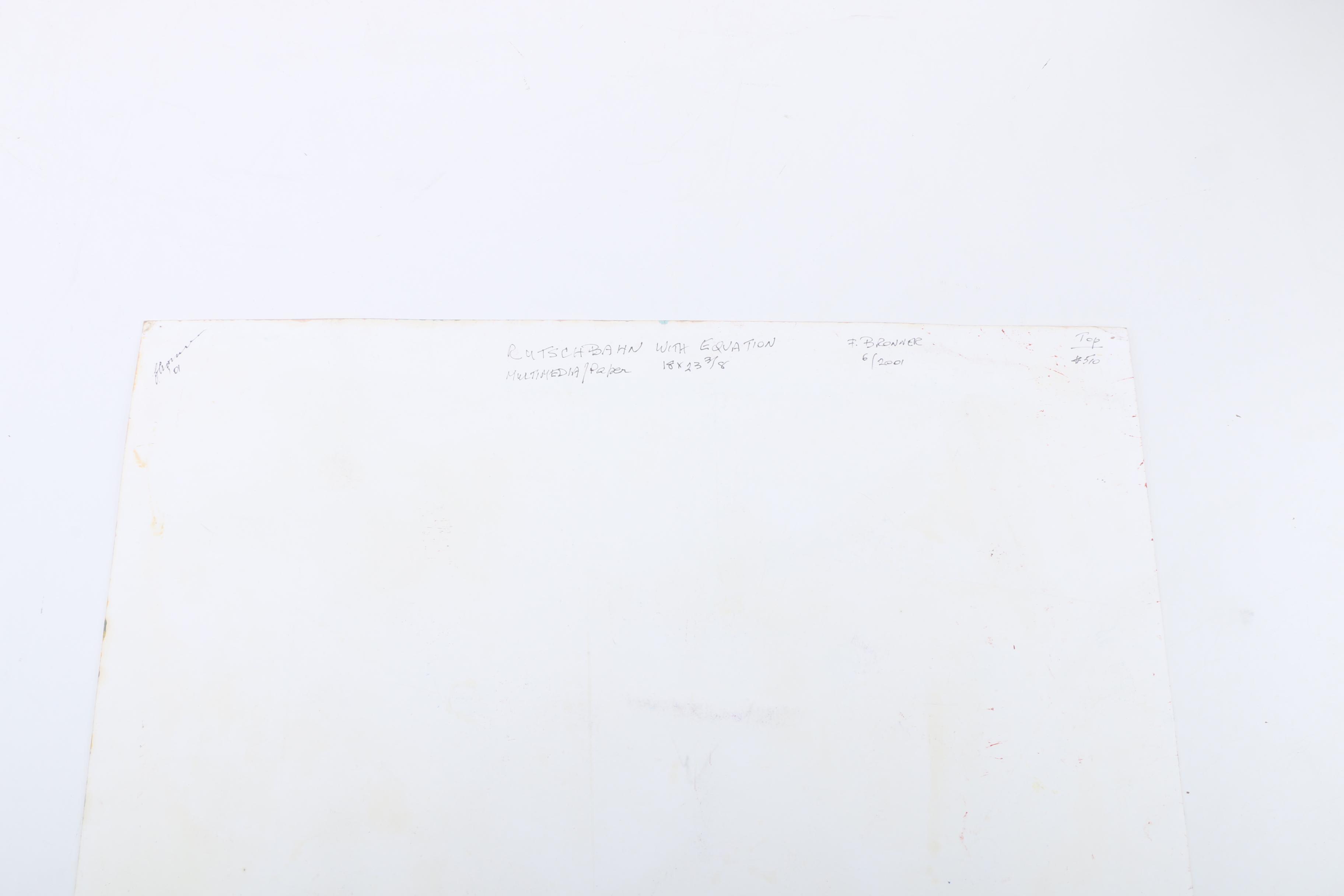 Collection of Felix Bronner Abstract Paintings on Paper