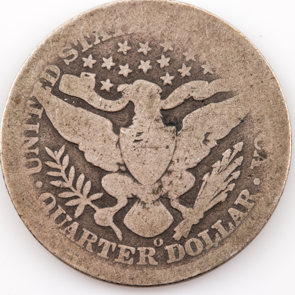 1897-O Barber Quarter