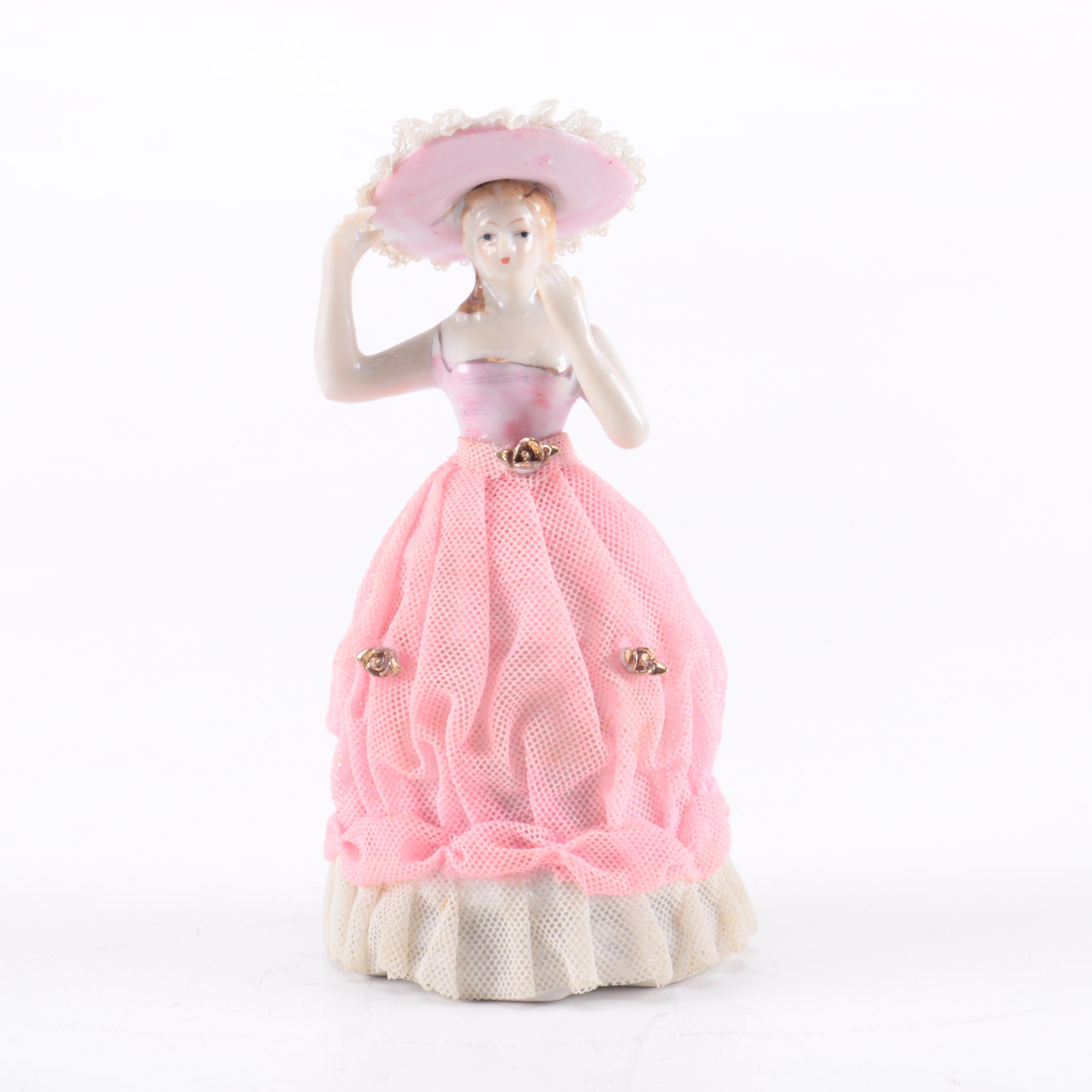 Three Women Ceramic Figurines