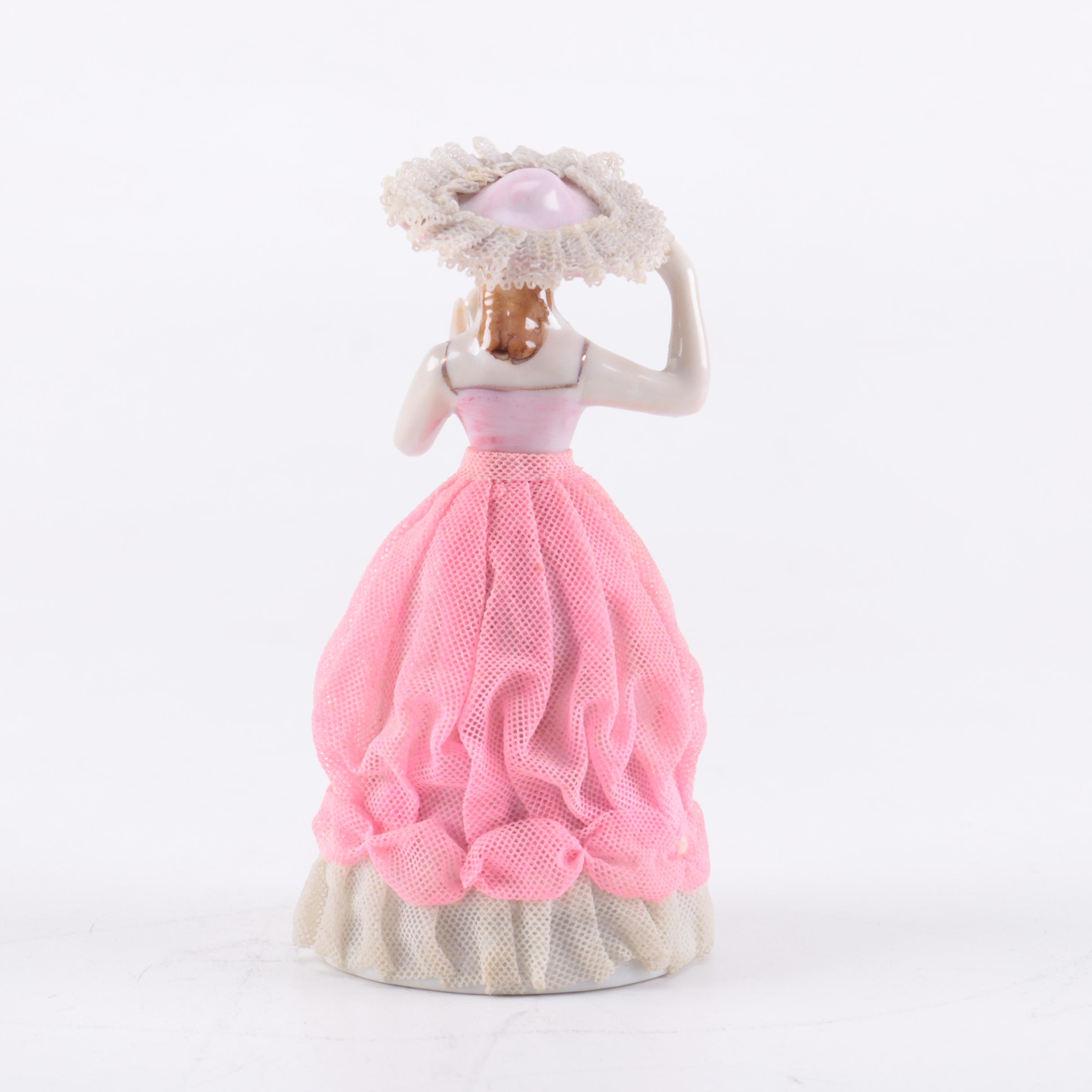 Three Women Ceramic Figurines