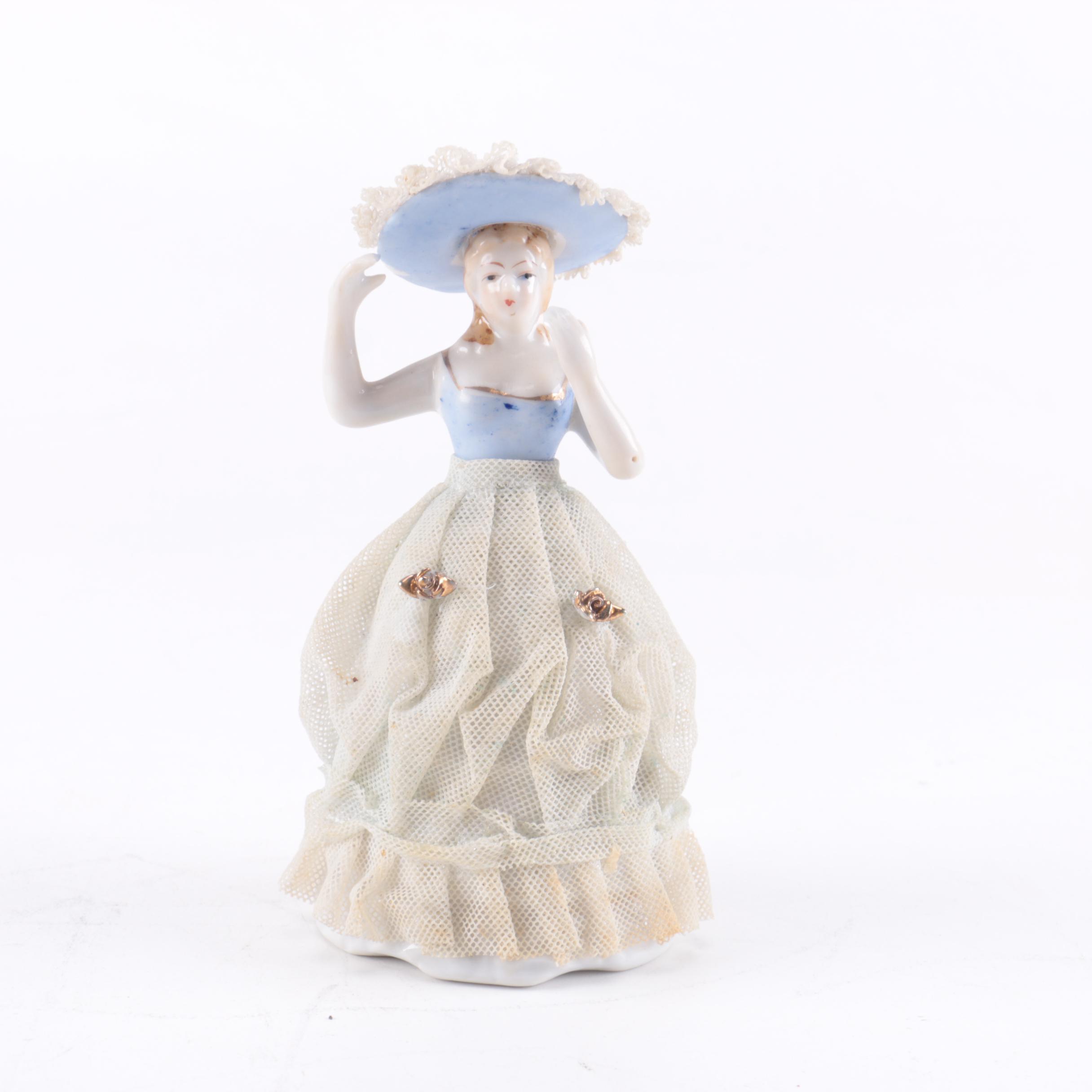 Three Women Ceramic Figurines