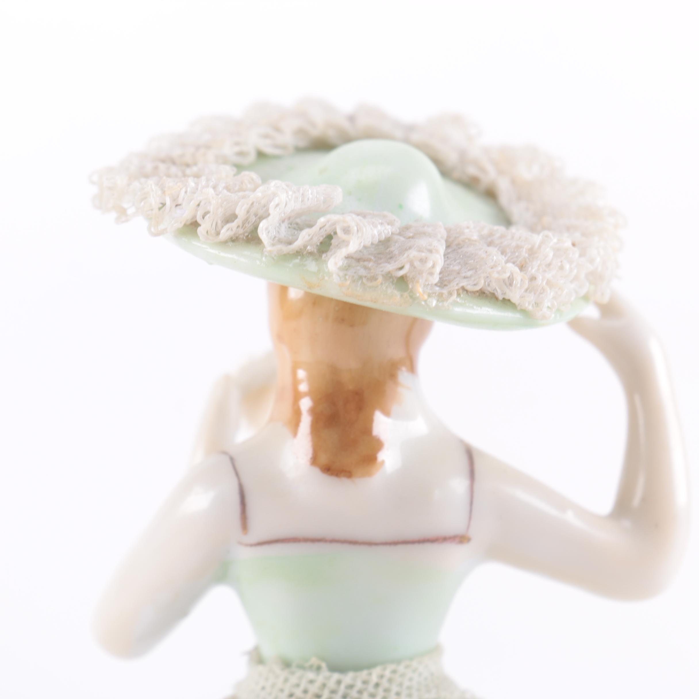 Three Women Ceramic Figurines