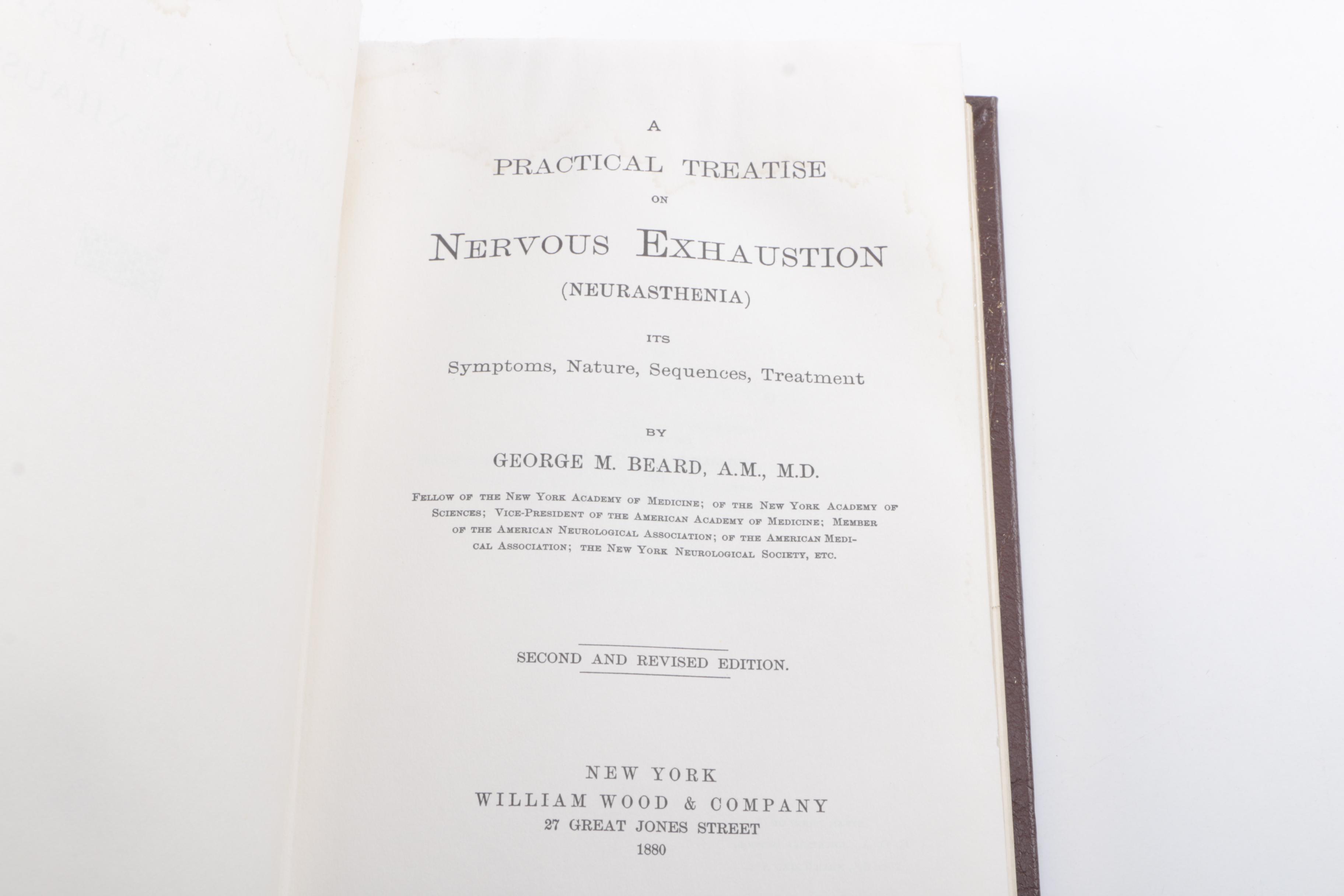 Classics of Psychiatry and Behavioral Sciences Facsimile Reprints