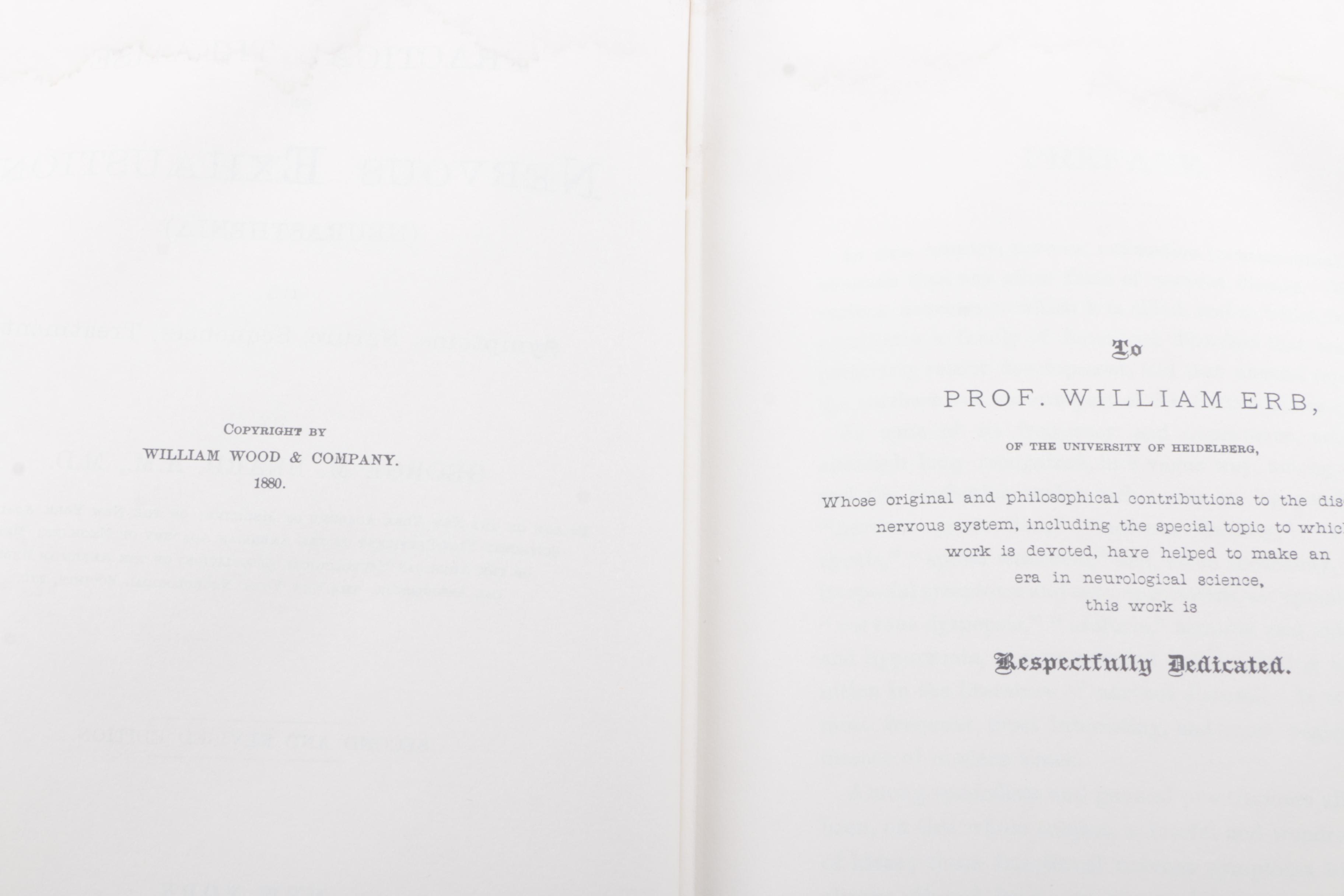 Classics of Psychiatry and Behavioral Sciences Facsimile Reprints