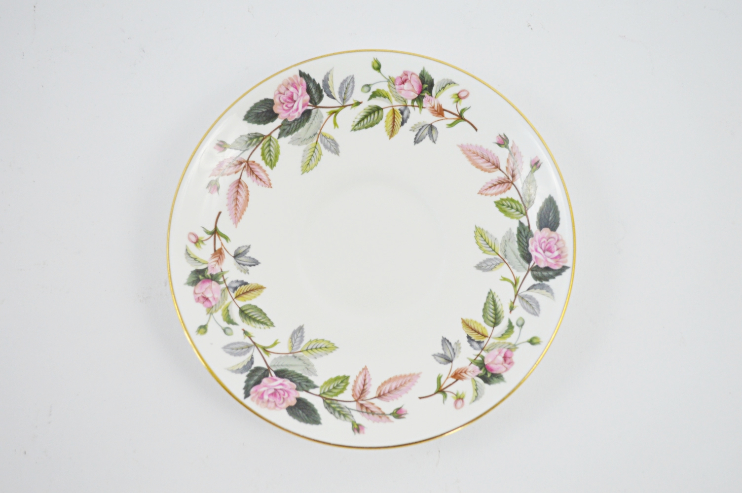Eighty-One Piece Wedgwood "Hathaway Rose" Bone China