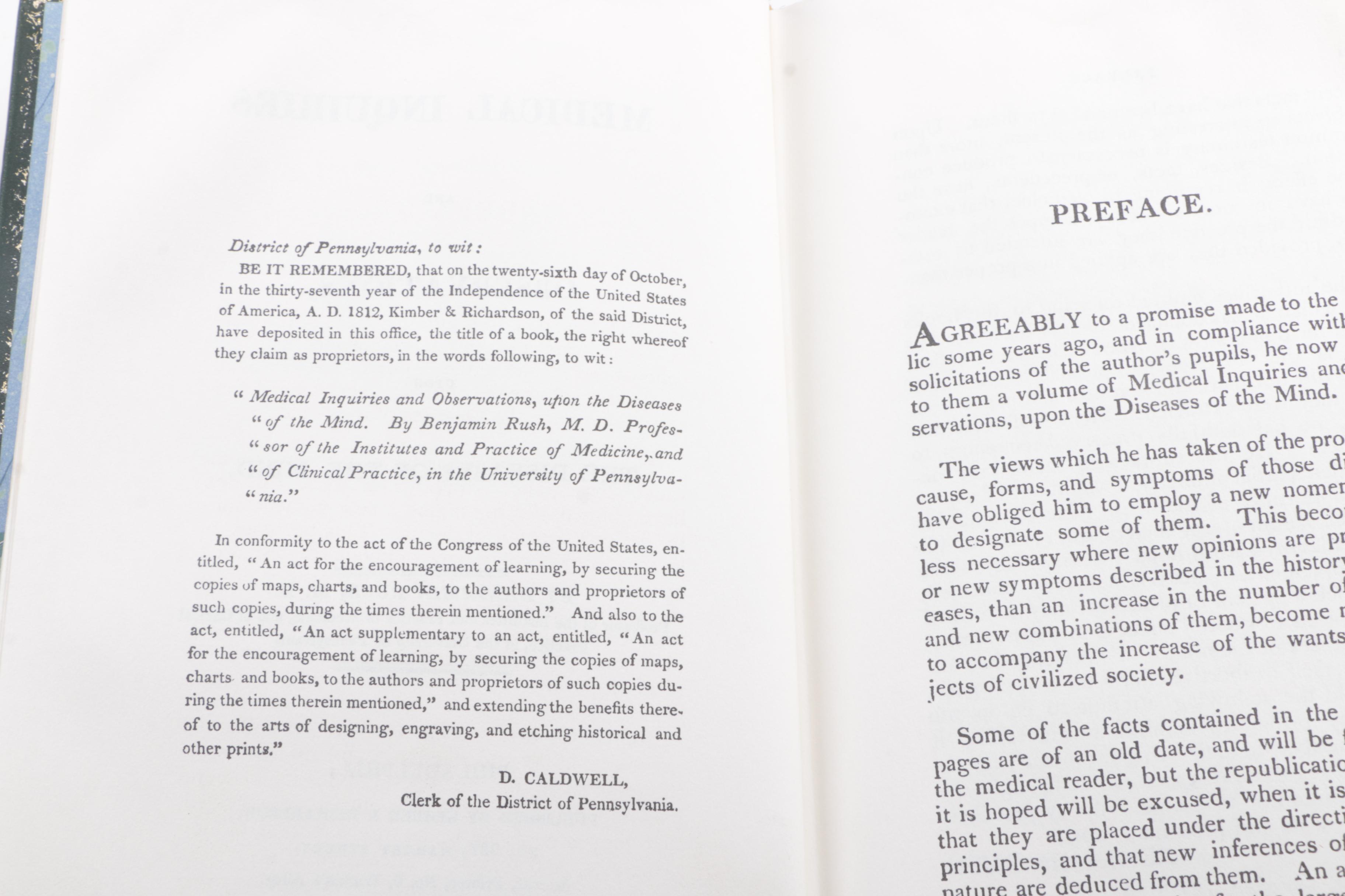 Classics of Psychiatry and Behavioral Sciences Facsimile Reprints