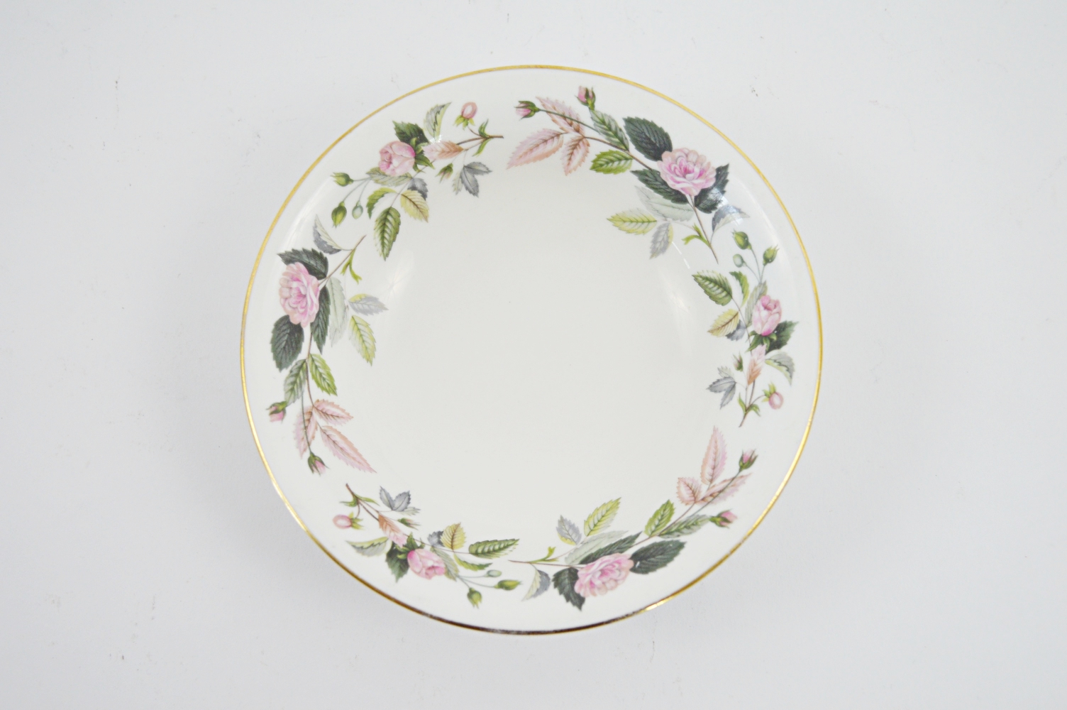 Eighty-One Piece Wedgwood "Hathaway Rose" Bone China