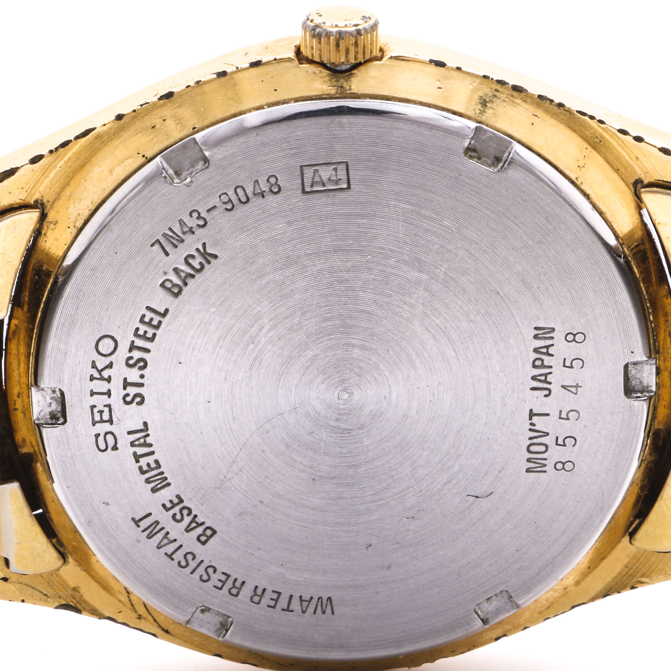 Seiko CSX Transportation Gold Tone Expansion Watch