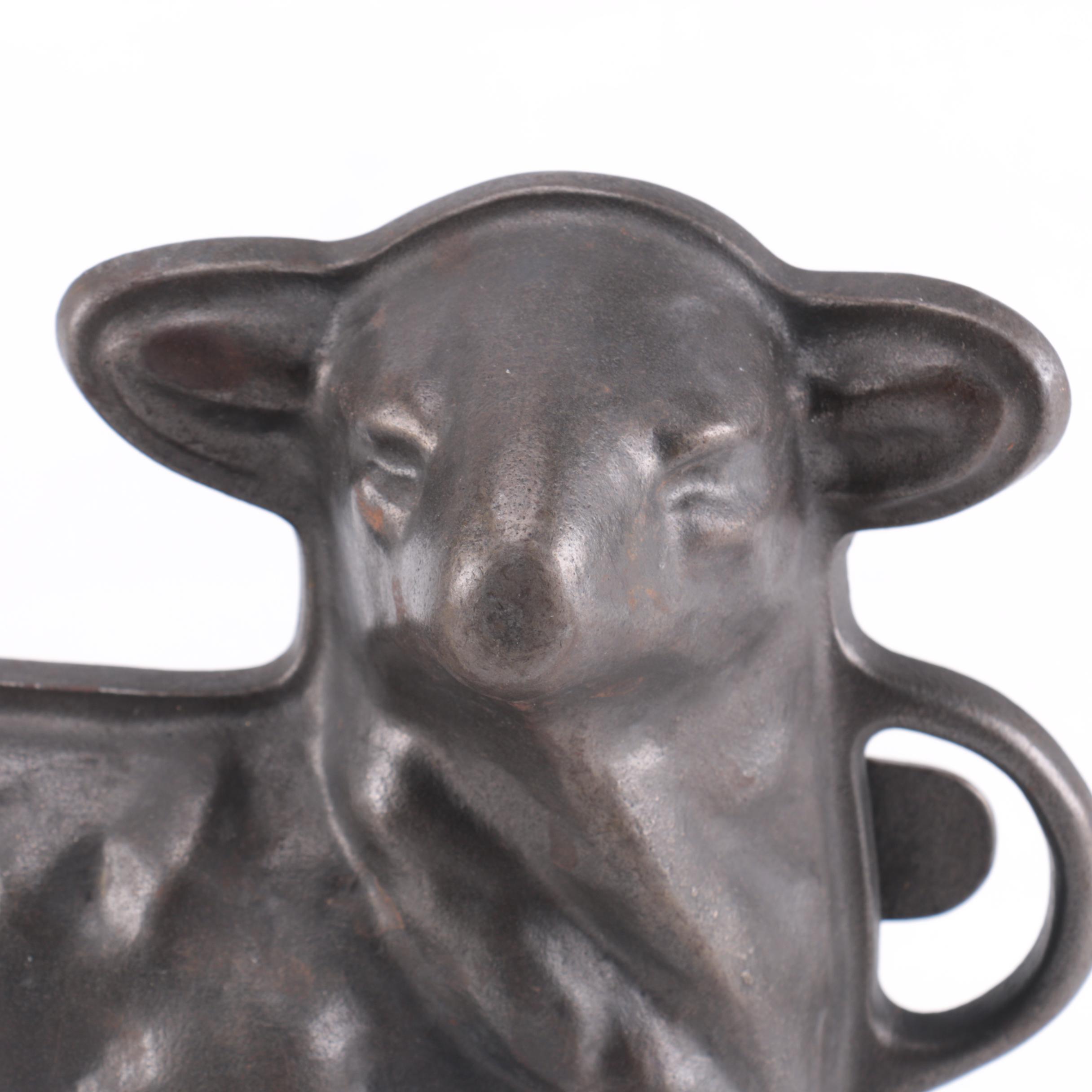 Vintage Griswold Cast Iron Lamb Cake Mold