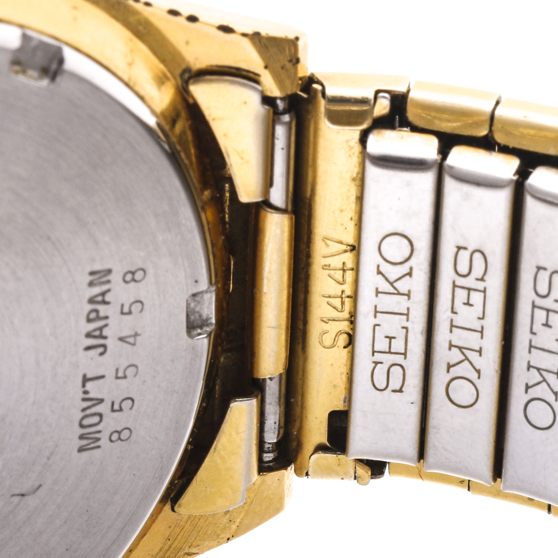 Seiko CSX Transportation Gold Tone Expansion Watch