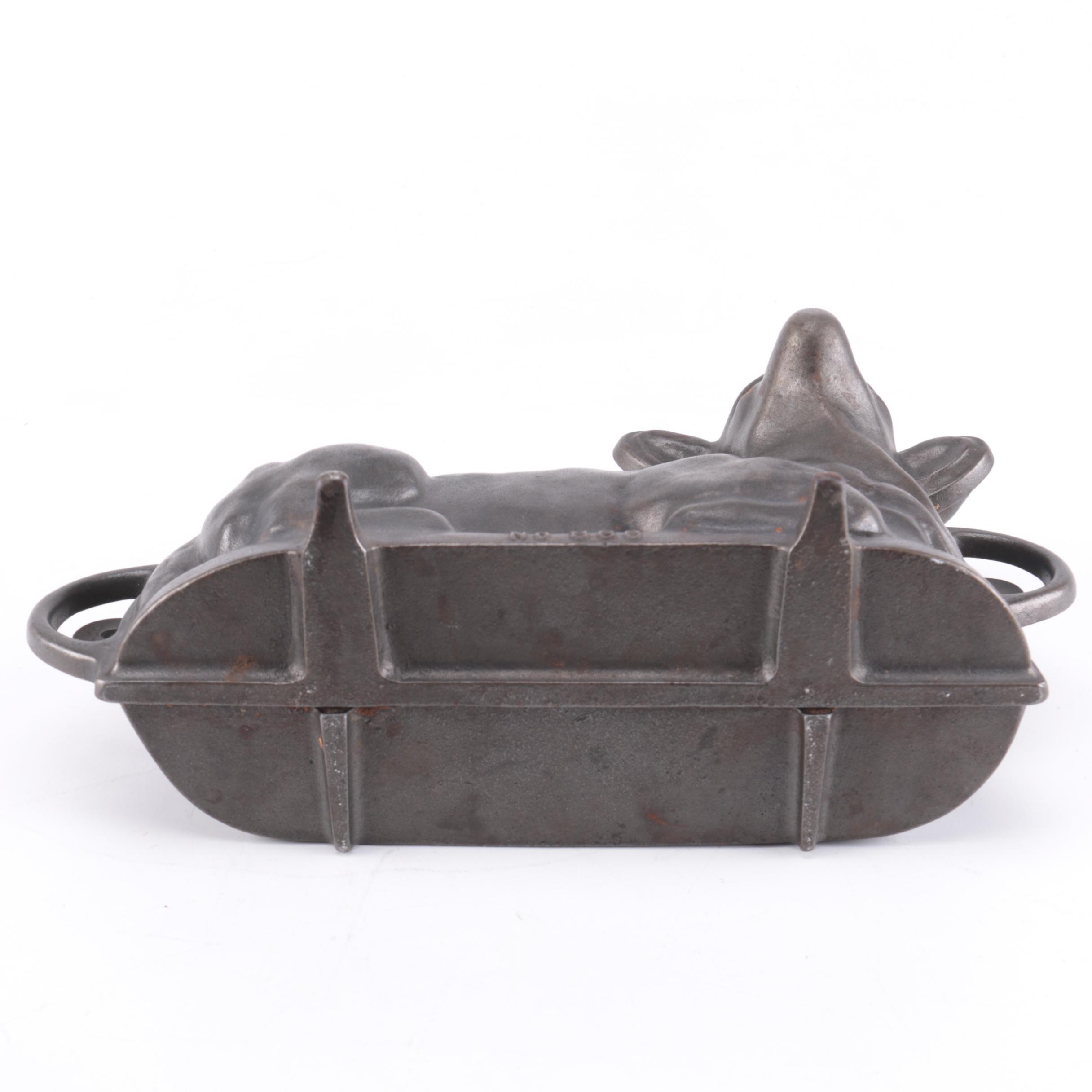 Vintage Griswold Cast Iron Lamb Cake Mold
