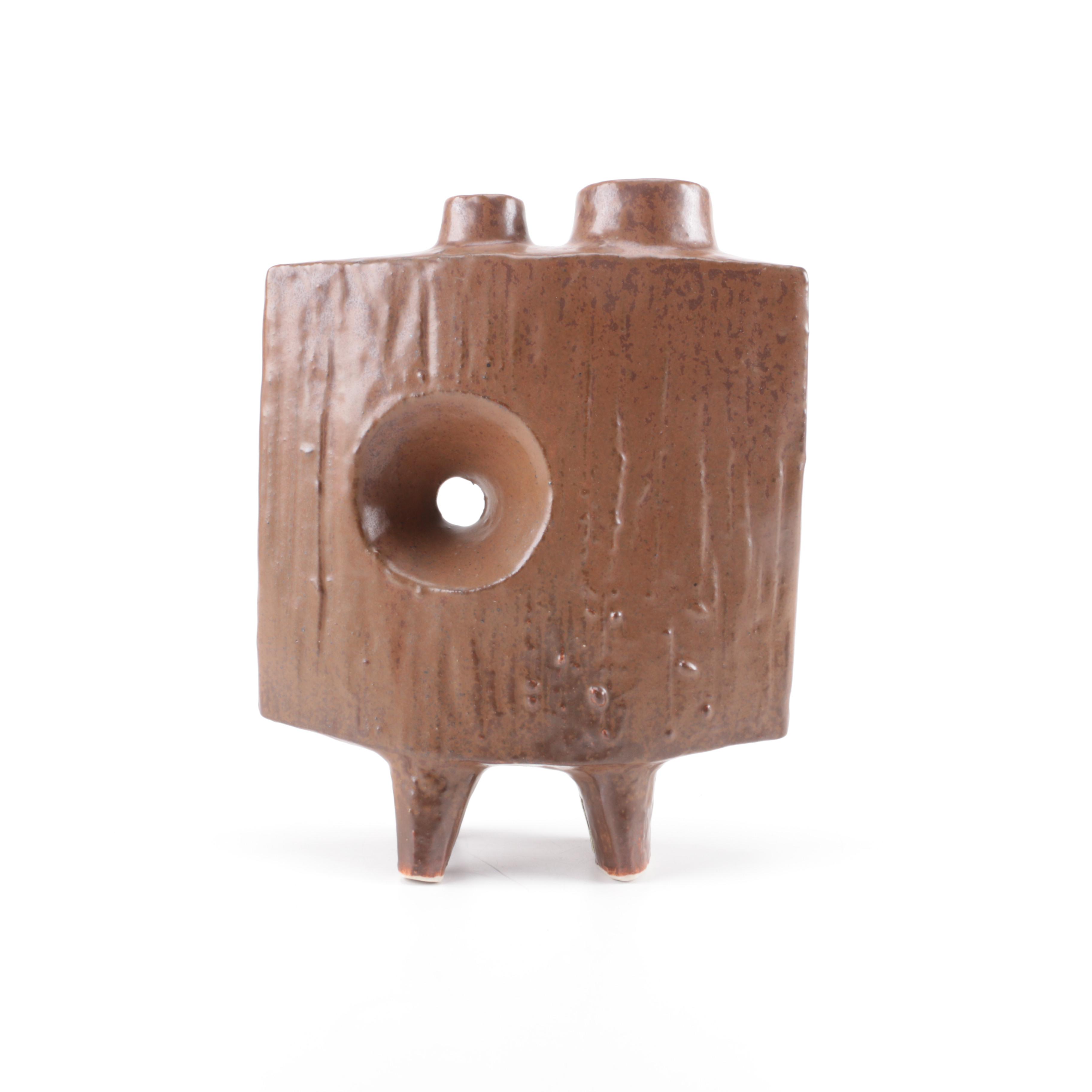 Mid Century Modern Japanese Ceramic Vase