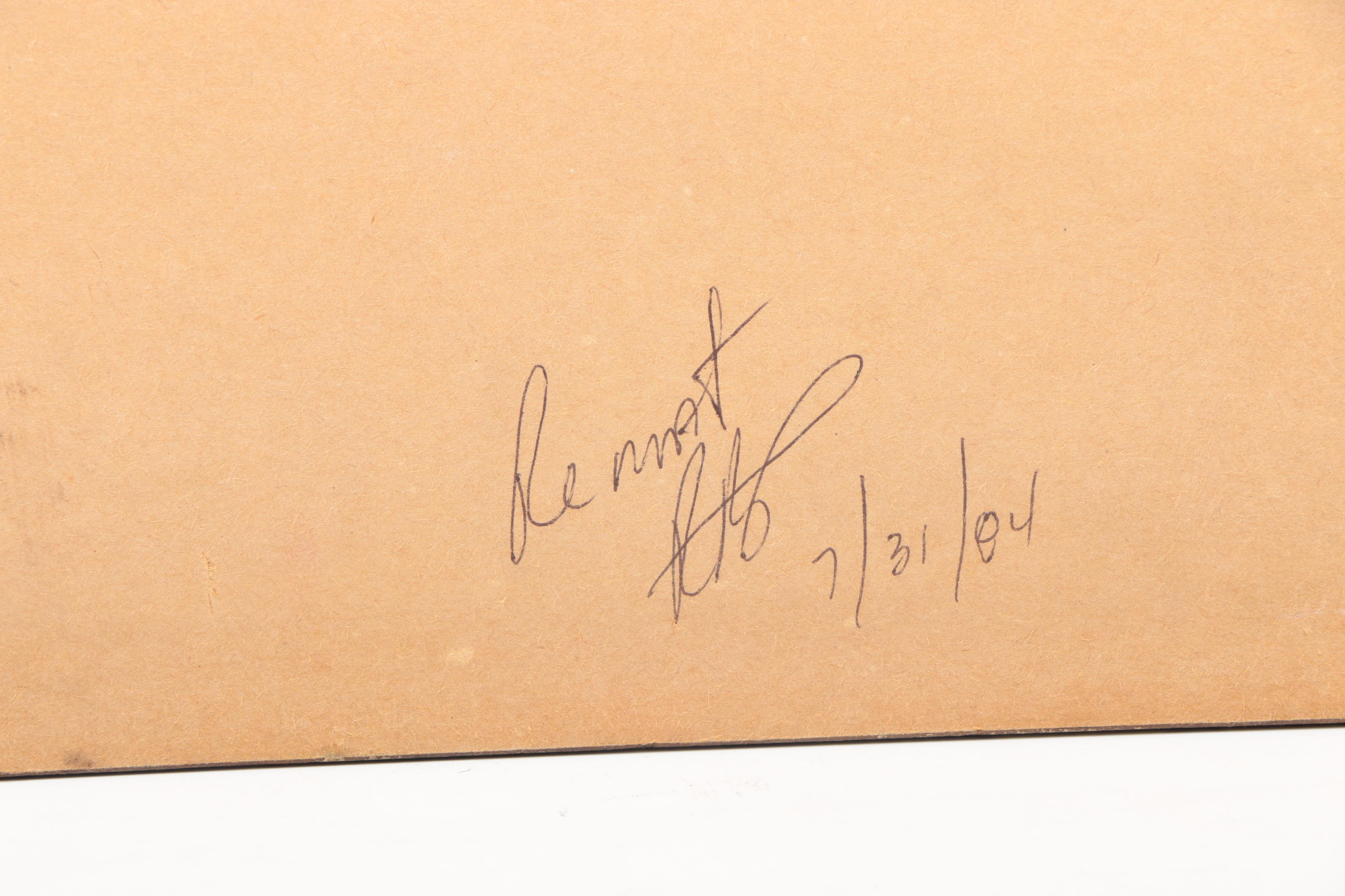 Giclee Print After Jean-Louis Prevost "Chasfelas Muscat et Peches"