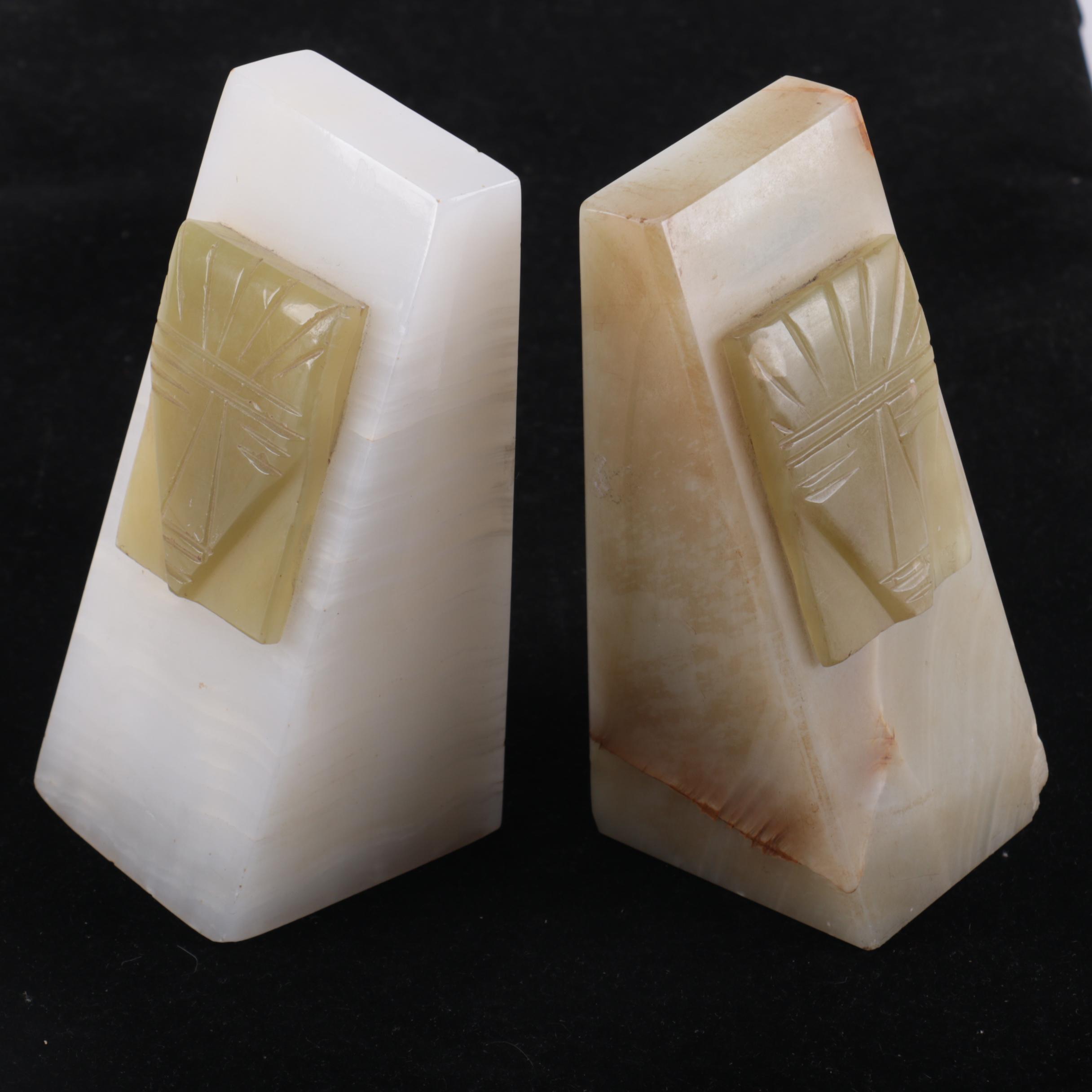 Pair of Stone Bookends