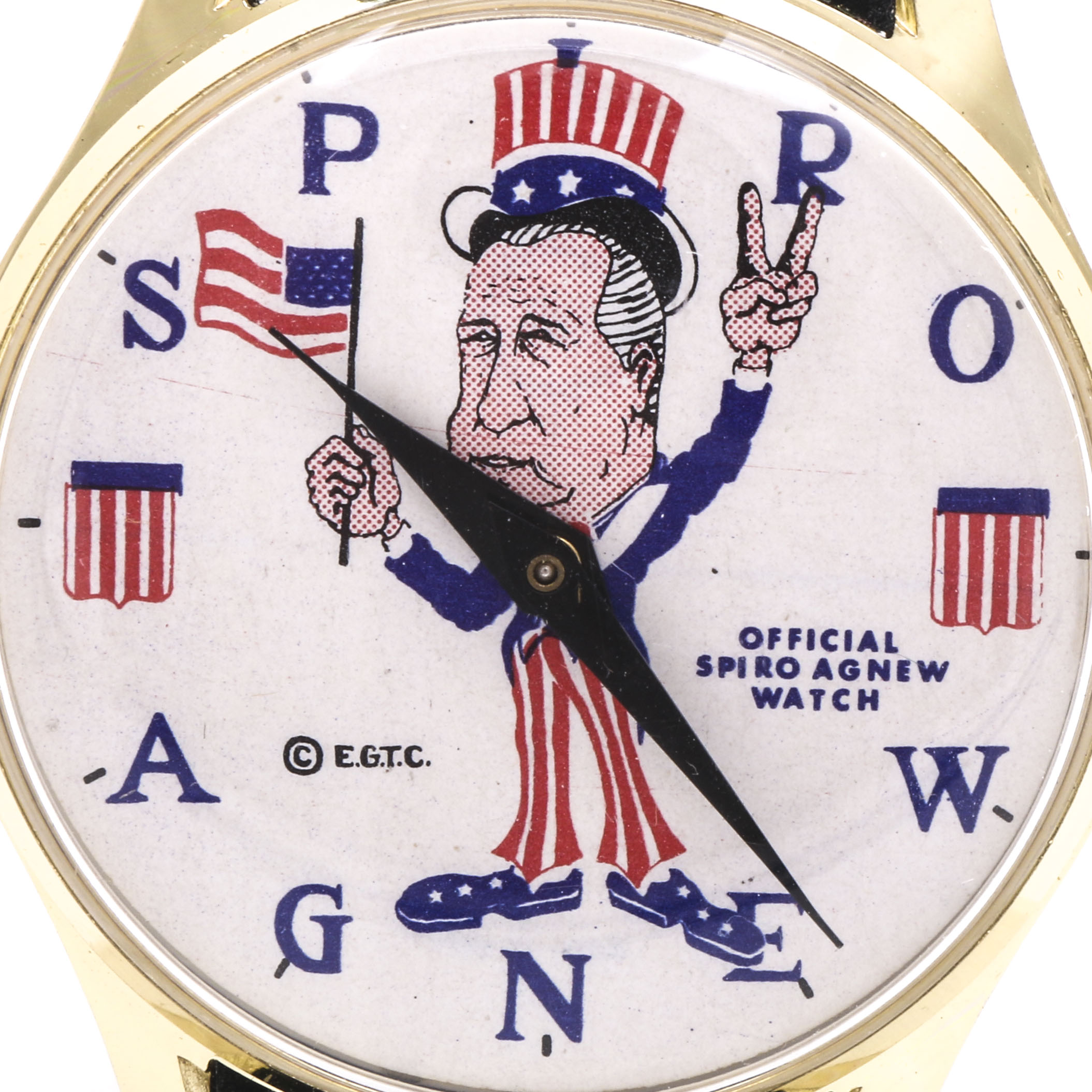 E.G.T.C. Political Watches Including Richard Nixon and Spiro Agnew