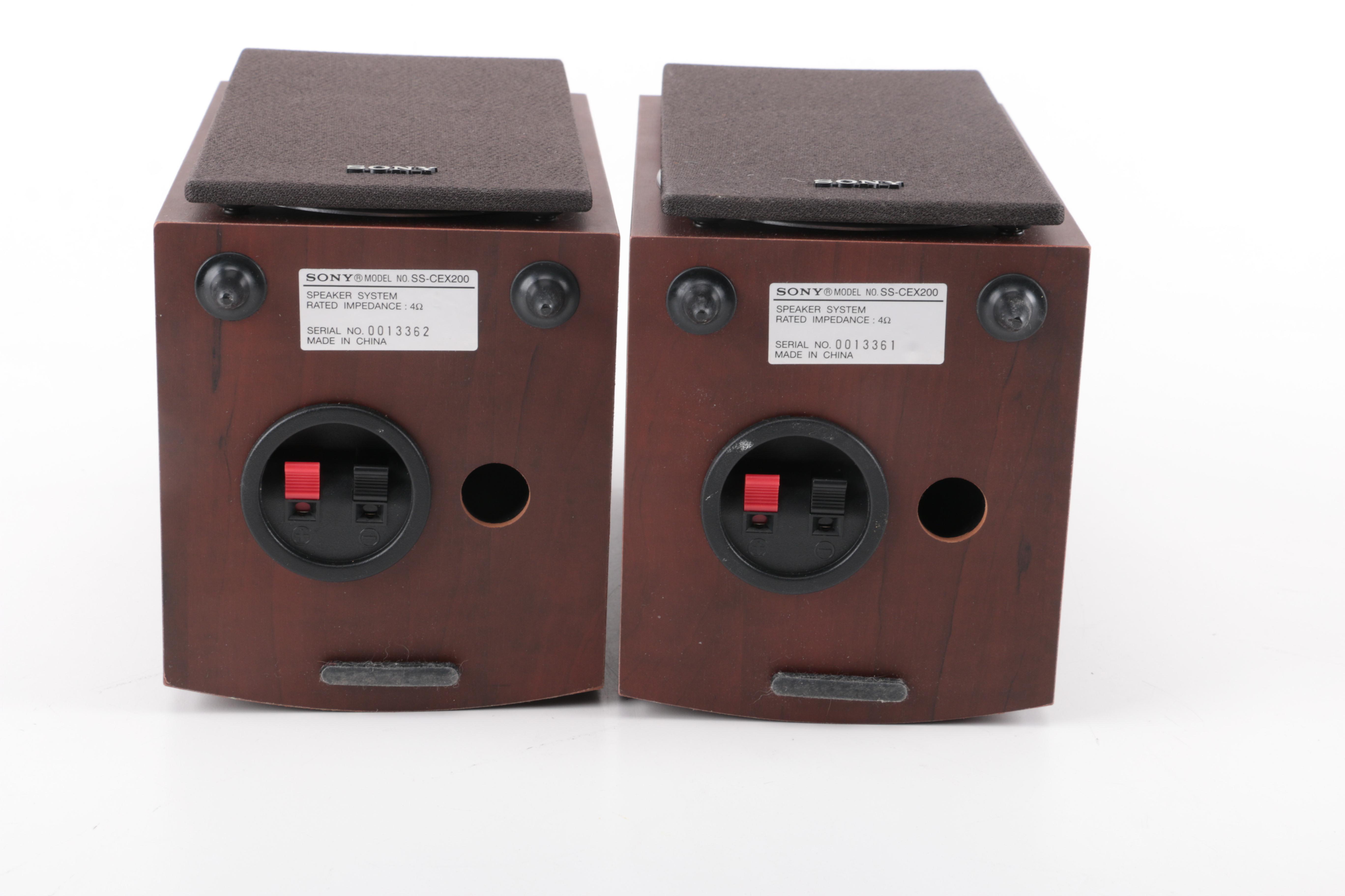 Sony SS-CEX200 Speaker System