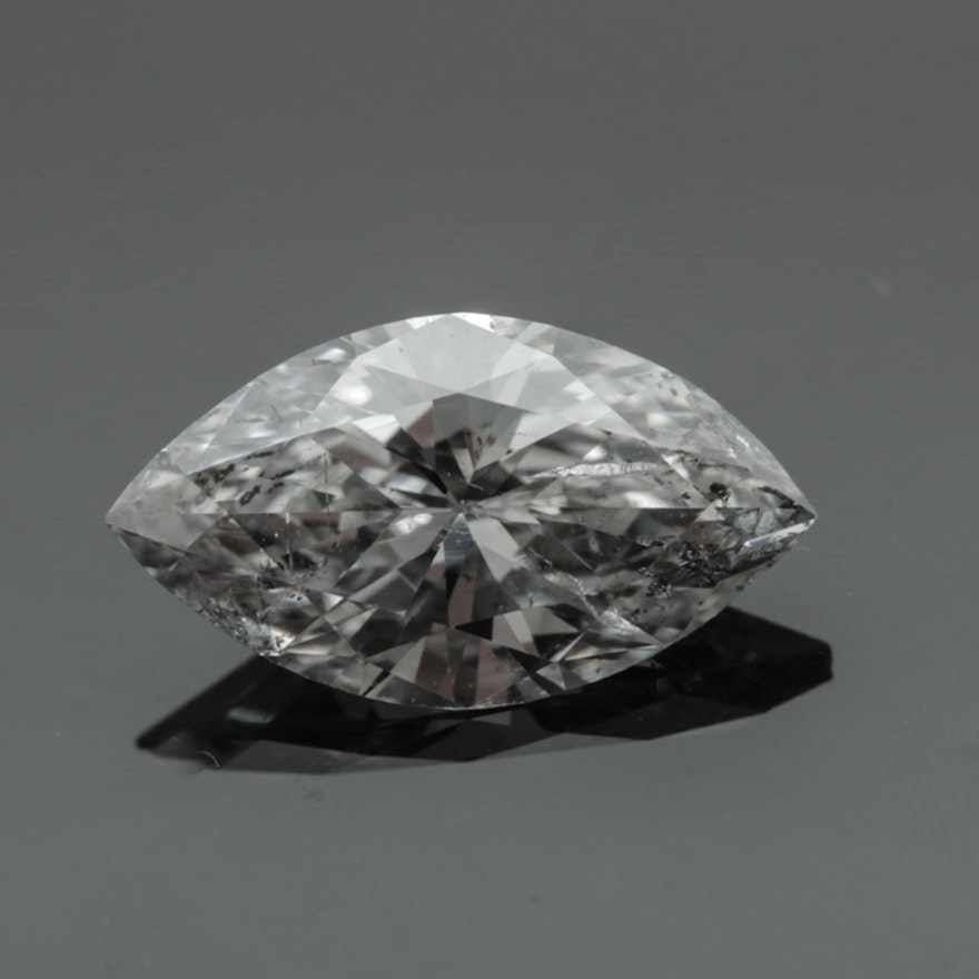 Loose 0.66 CT Marquise Cut Diamond