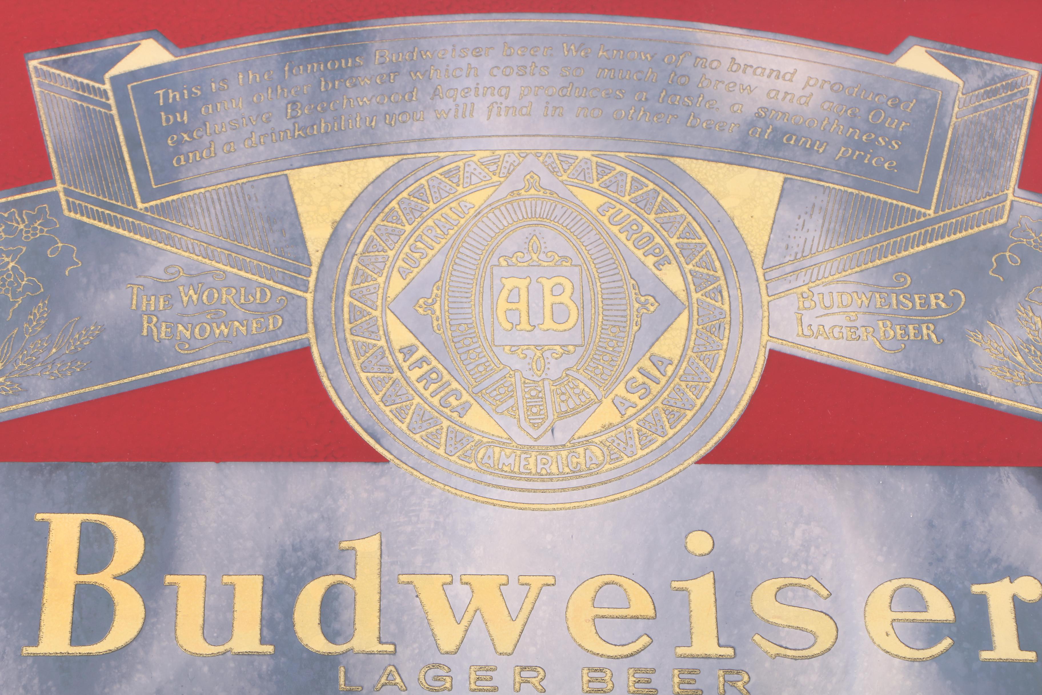 Budweiser Wall Mirror