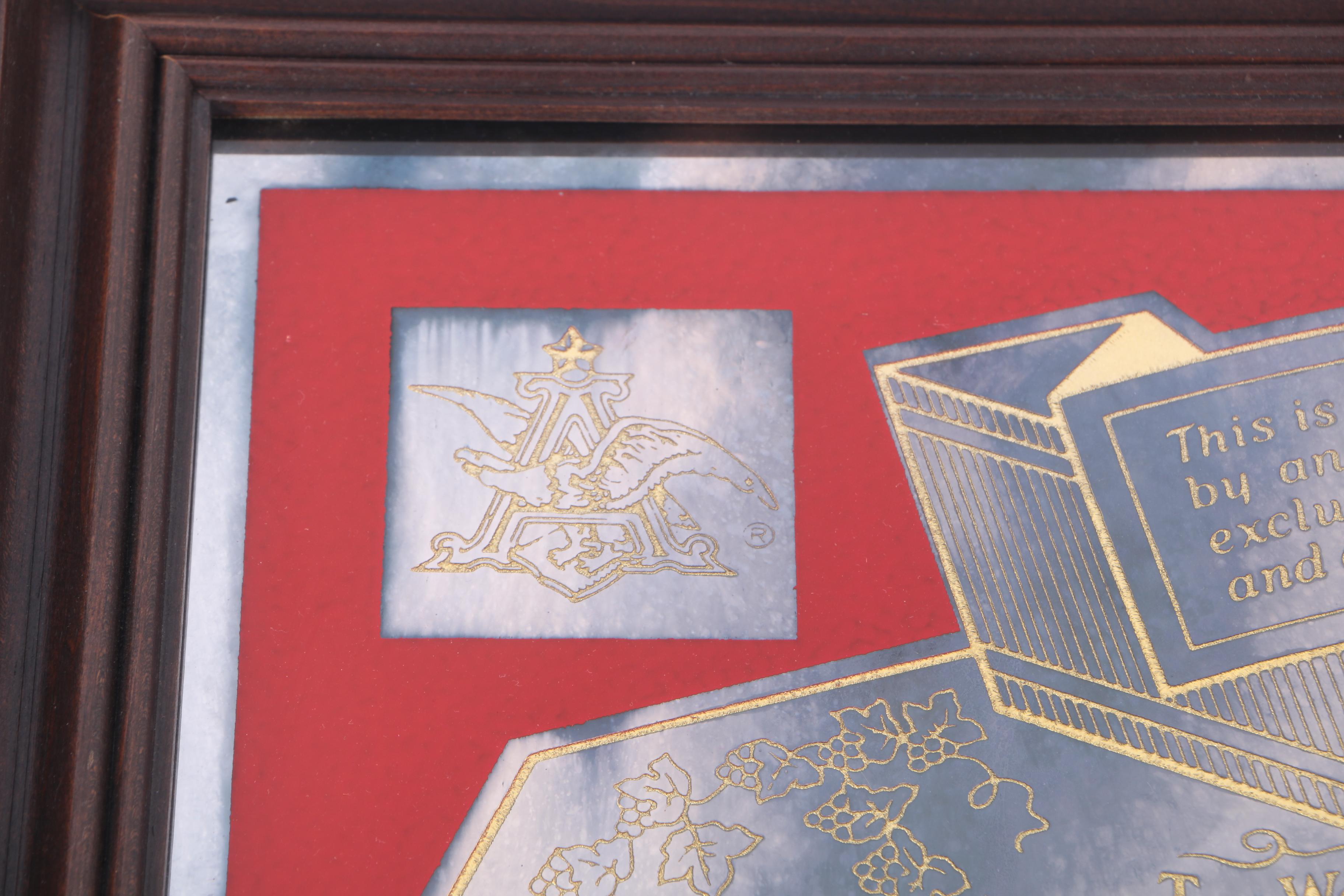 Budweiser Wall Mirror