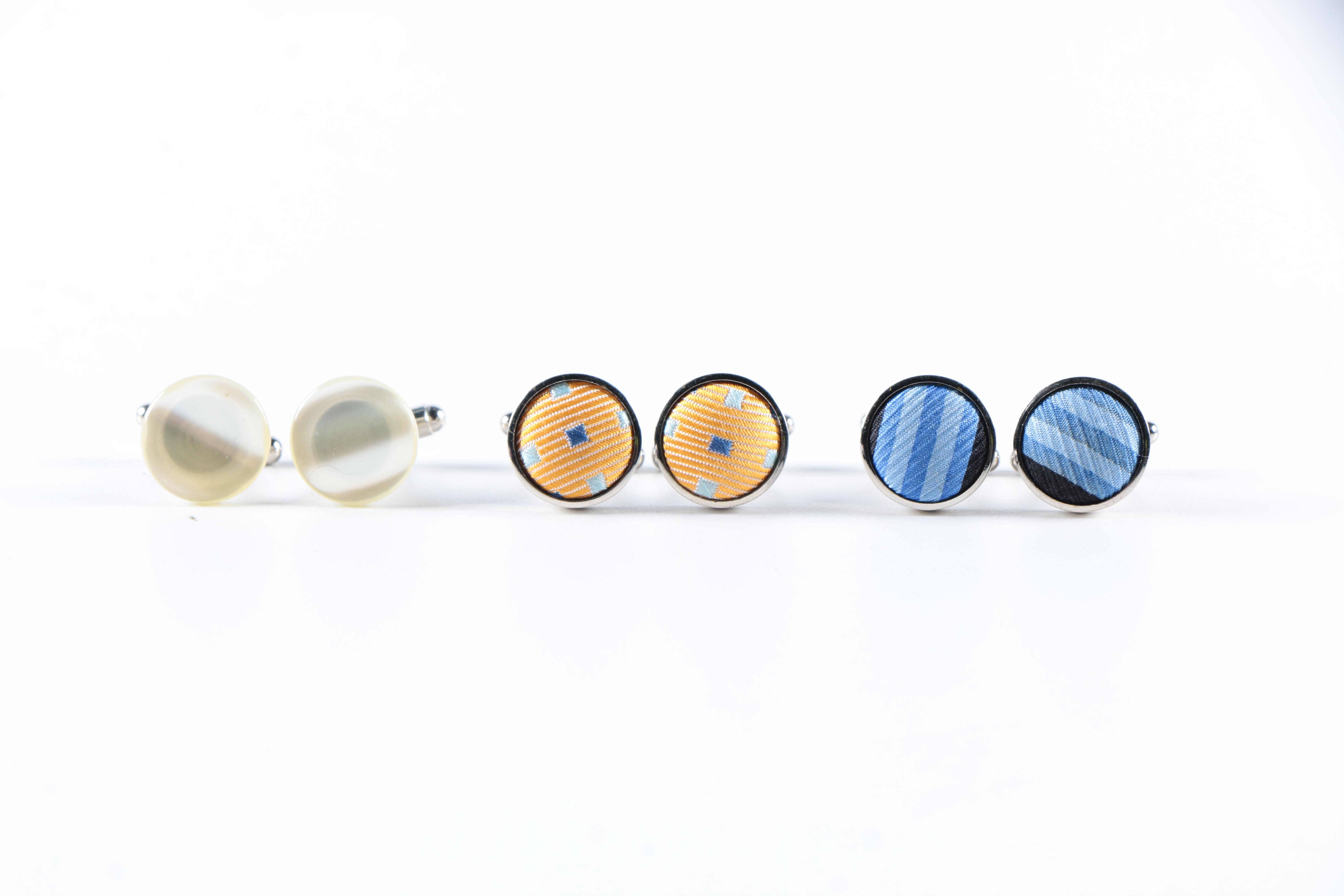 Collection of Cufflinks and Bracelets