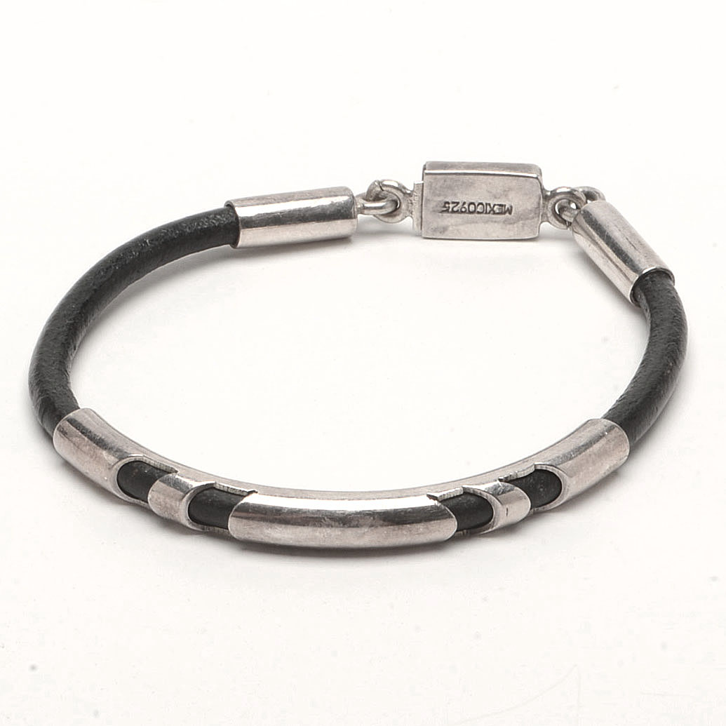 Mexican and Thai Sterling Silver Bracelets and Earrings