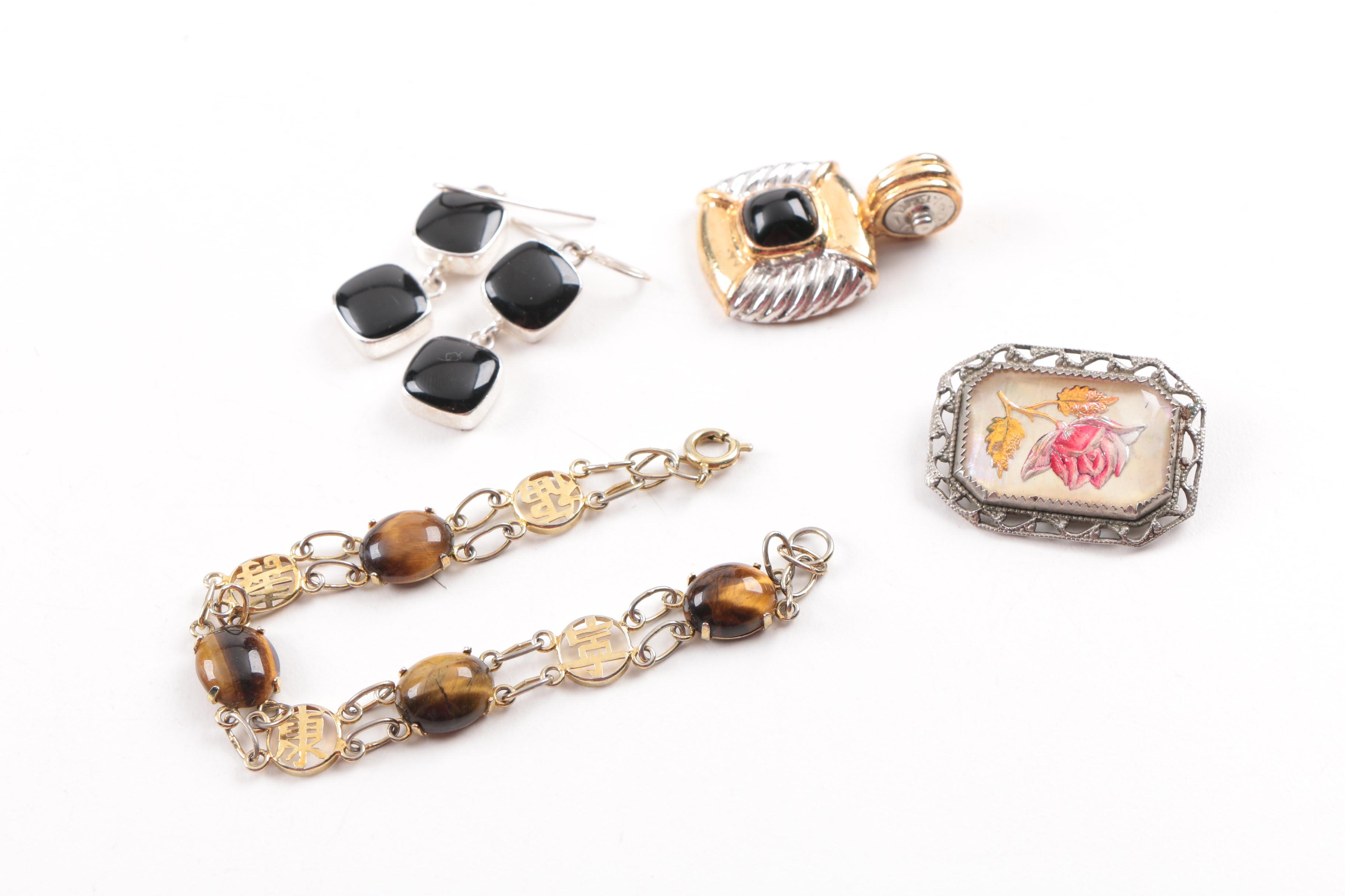 Gold and Silver Tone Costume Jewelry