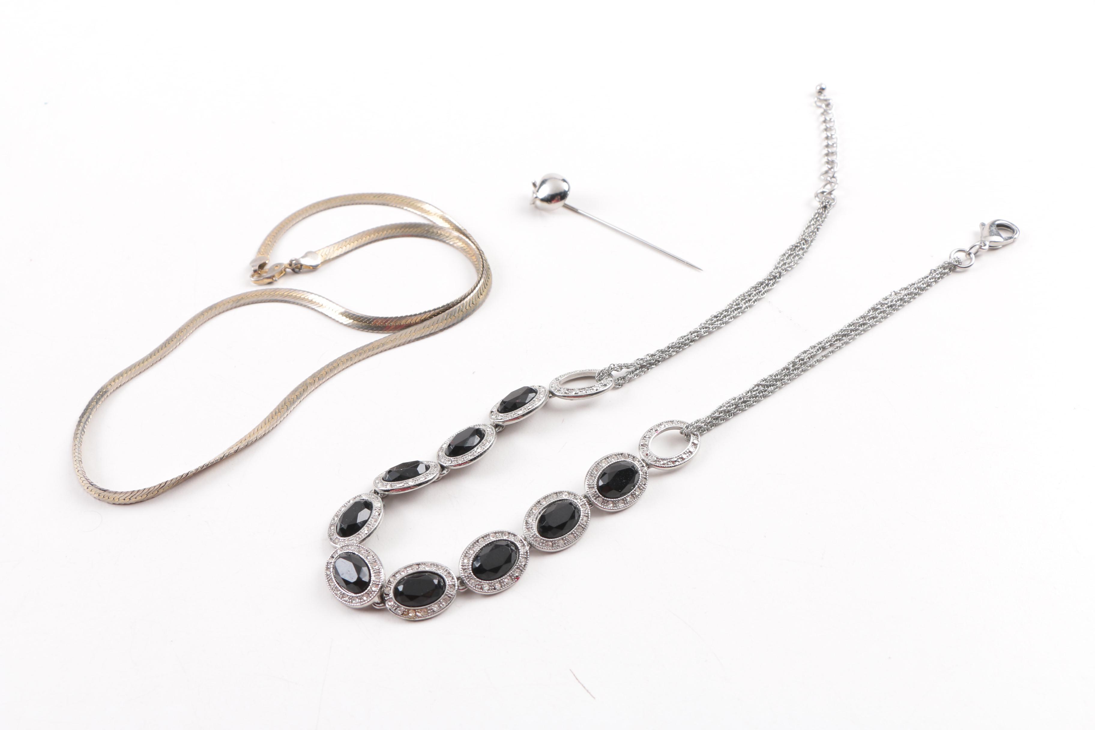 Gold and Silver Tone Costume Jewelry